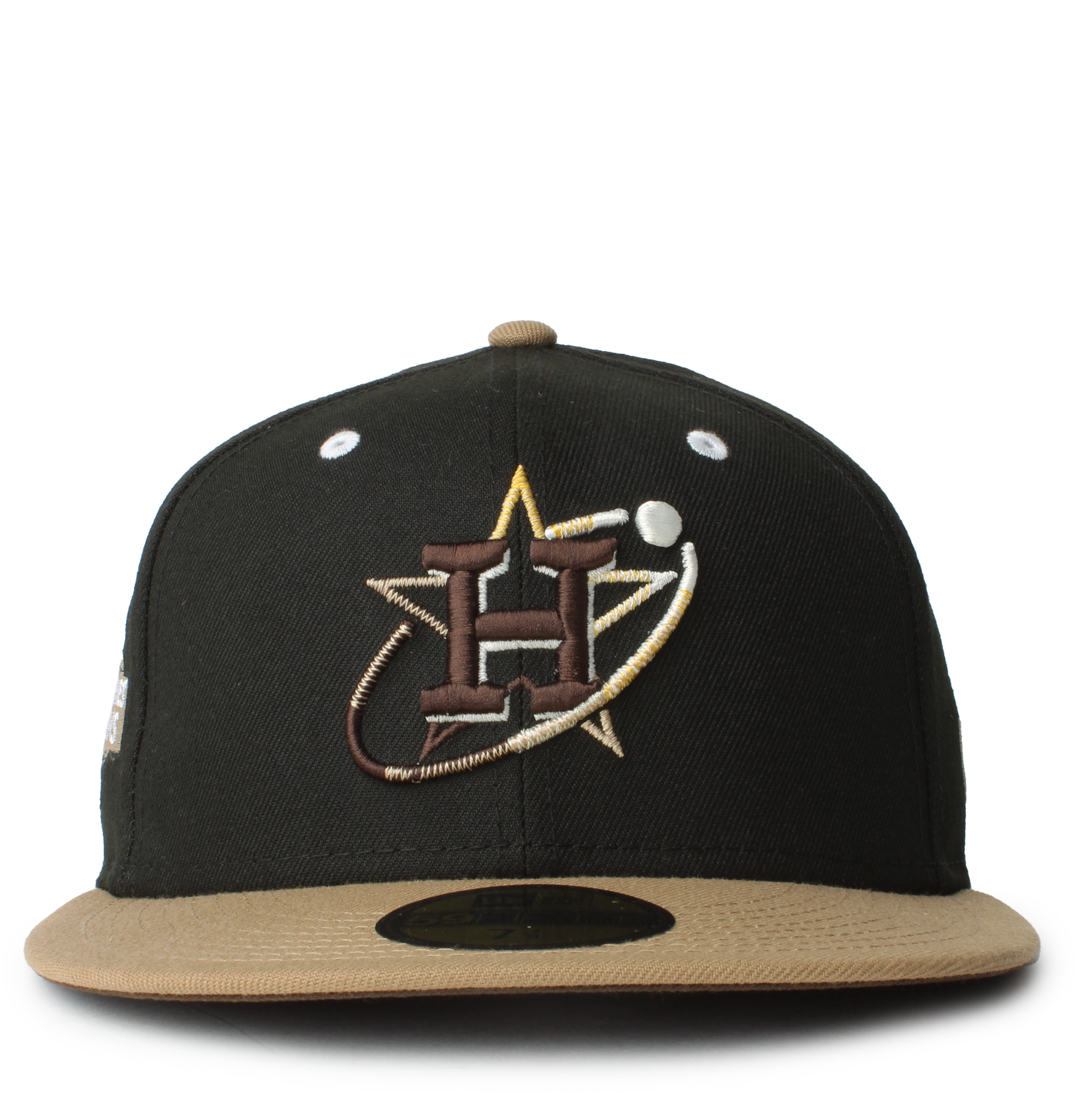 NEW ERA CAPS Houston Astros Khaki 59Fifty Fitted Hat 70782460