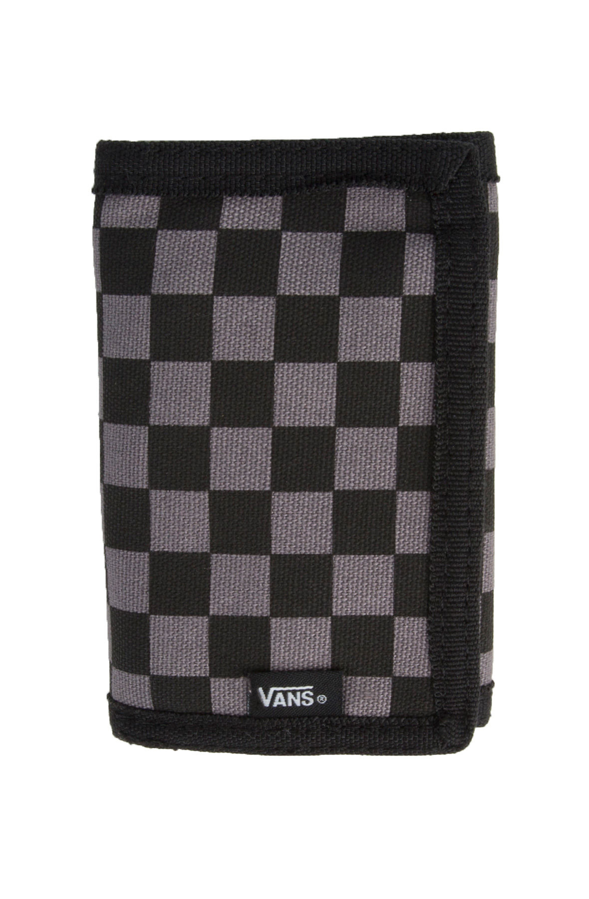 Buy Vans Black and Gunmetal Grey Men's Wallet (VN000EJAK0J) at