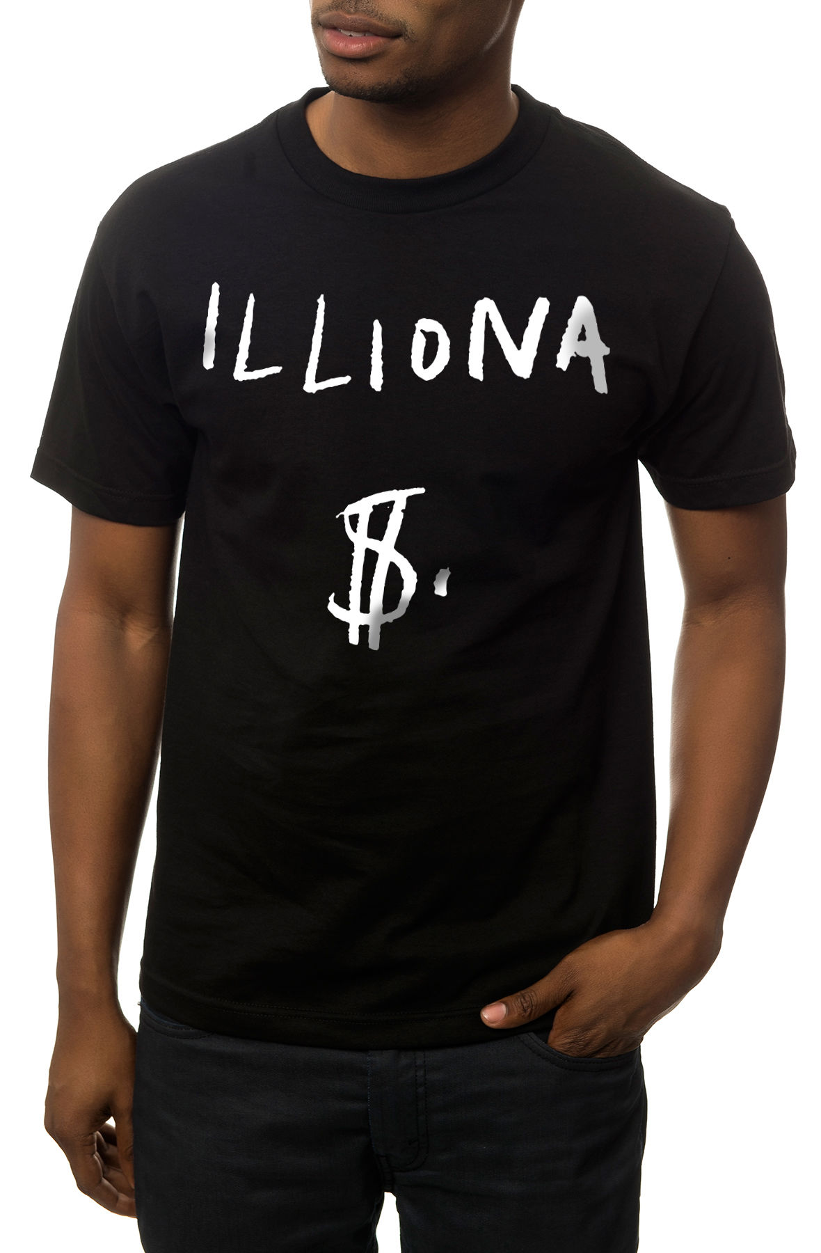 The Illiona Tee in Black