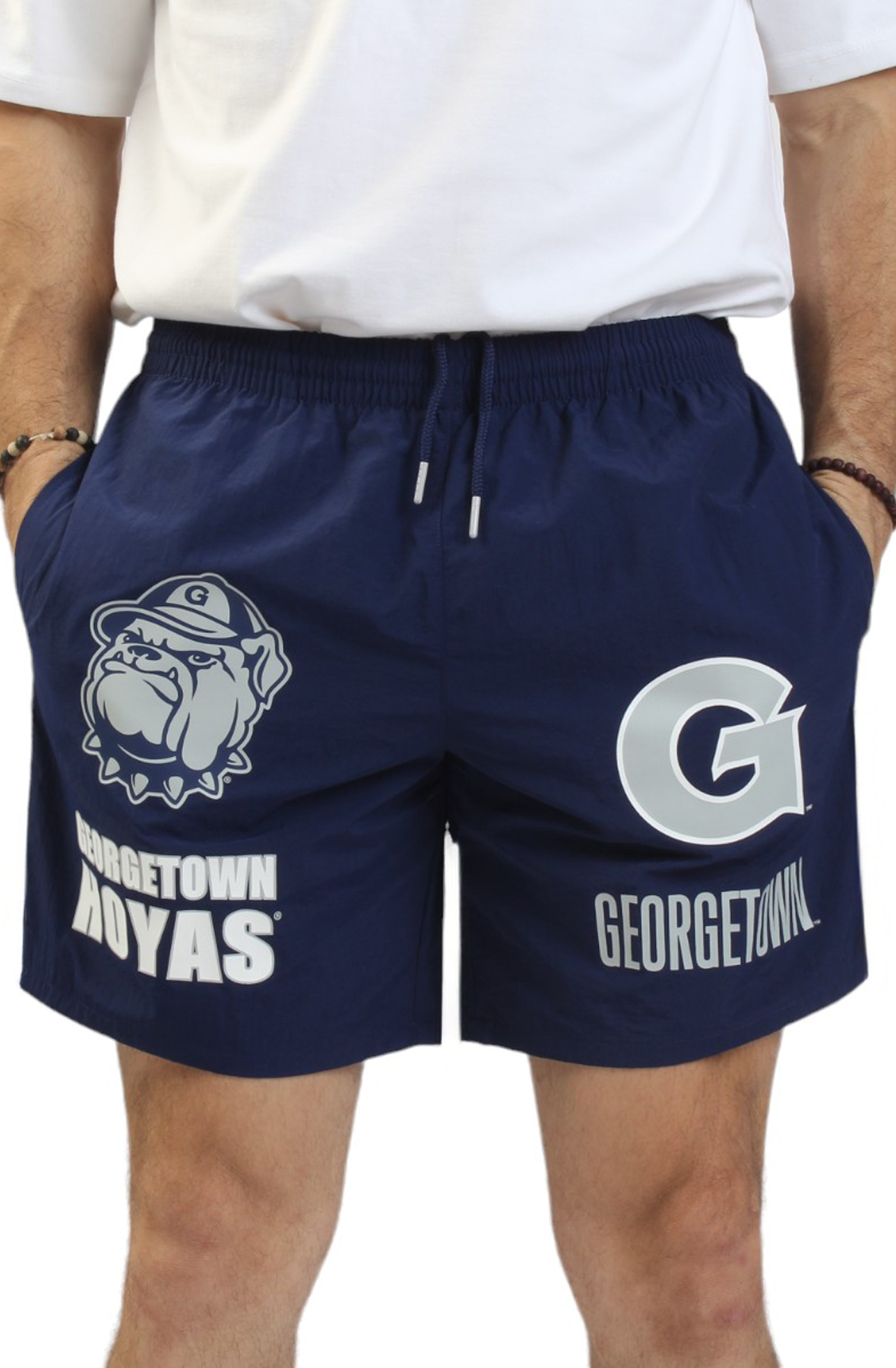 Georgetown University NCAA Multi Hit Nylon Shorts