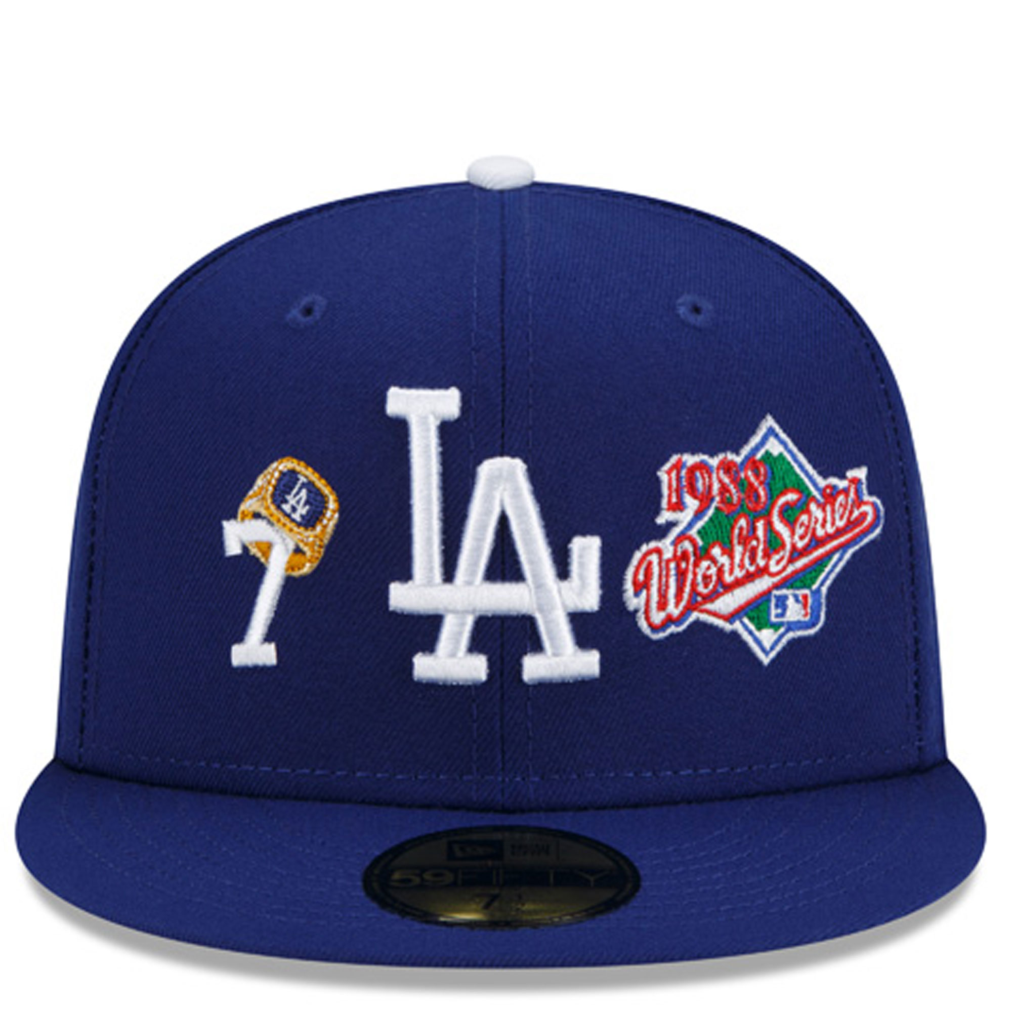 Men's New Era Light Blue Los Angeles Dodgers 59FIFTY Fitted Hat