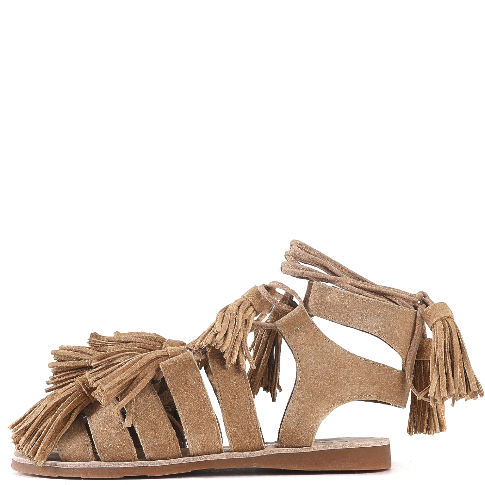 Jeffrey Campbell Malang Tan Sandals Tan