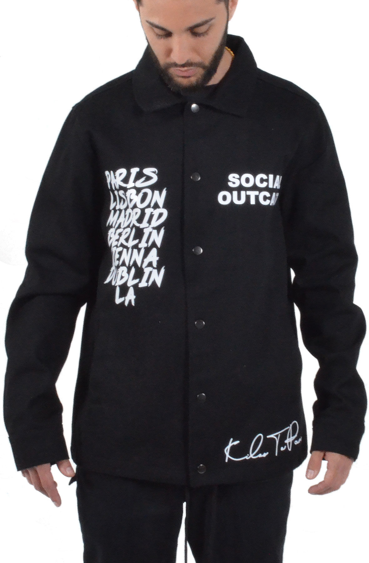 Kilos To Paris Flagship Jacket in Black
