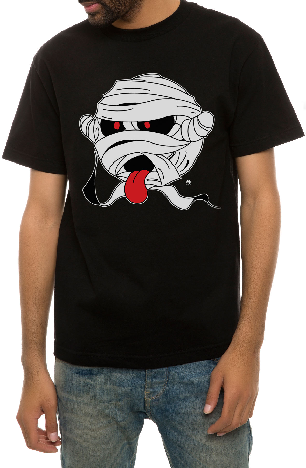 The Mummified Tee in Black