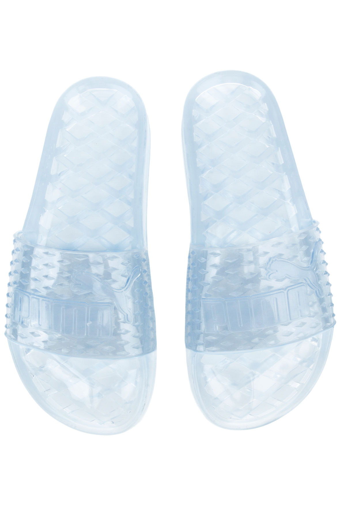 Sandals Puma Fenty Slides Clear PUMA The Puma X Fenty Jelly Slides In Puma  White 36577301-