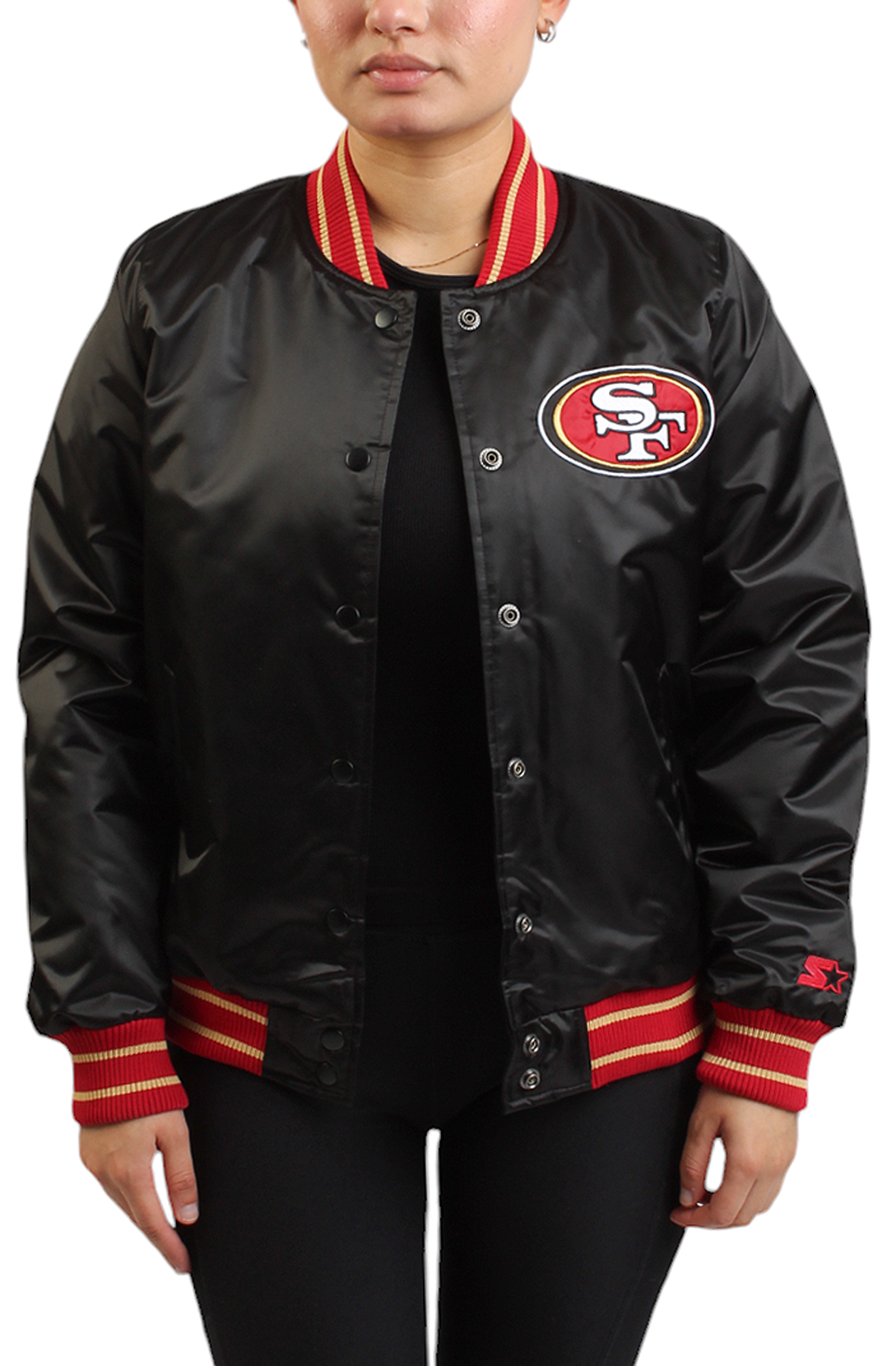 NFL Women's San Francisco 49ers Satin Jacket