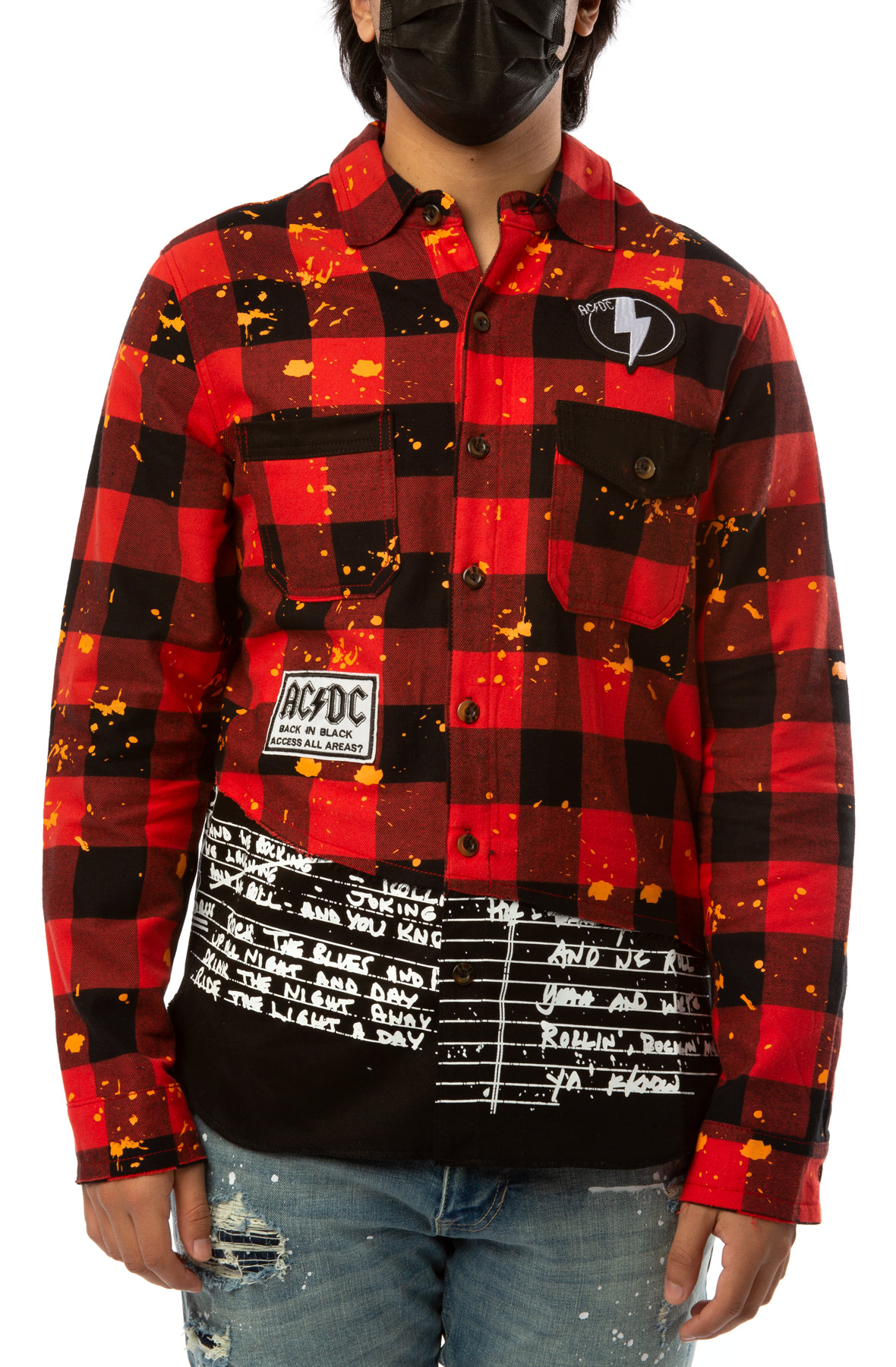 AC/DC Flannel Shirt