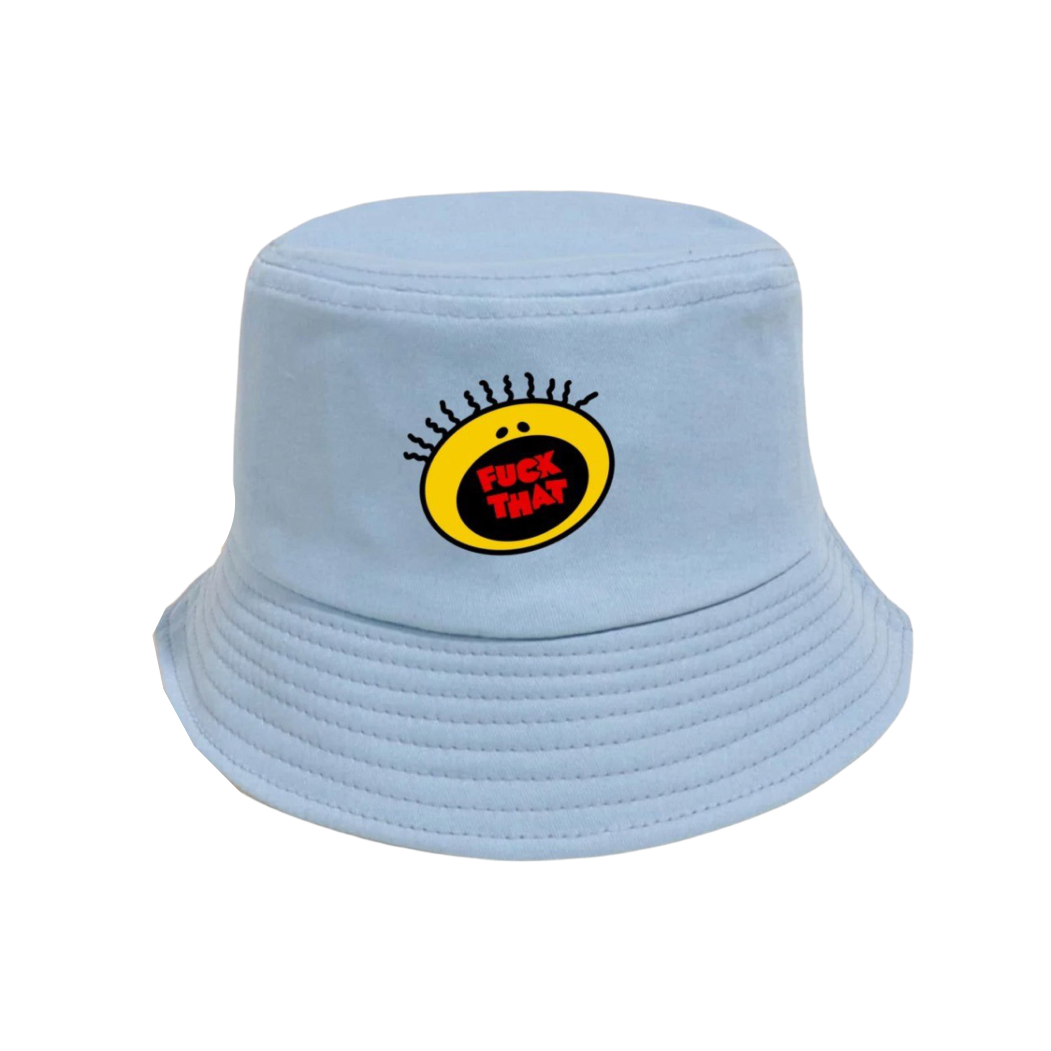 Fock That Aqua Bucket Hat