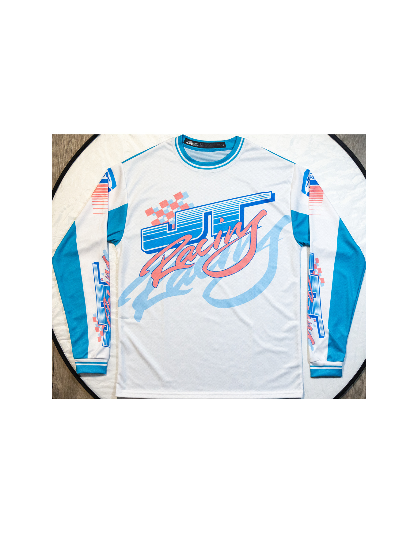 Pro Tour Vintage Jersey - Blue and Pink