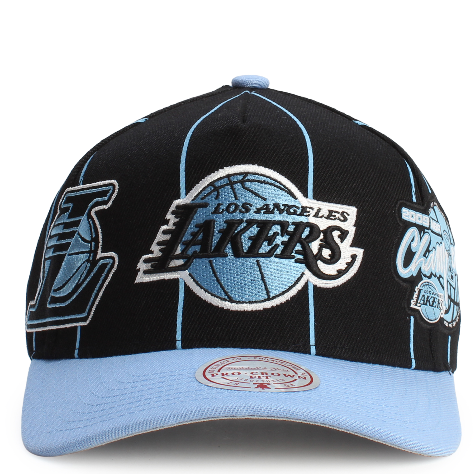 NBA Los Angeles Lakers Striped Pro Crown Snapback