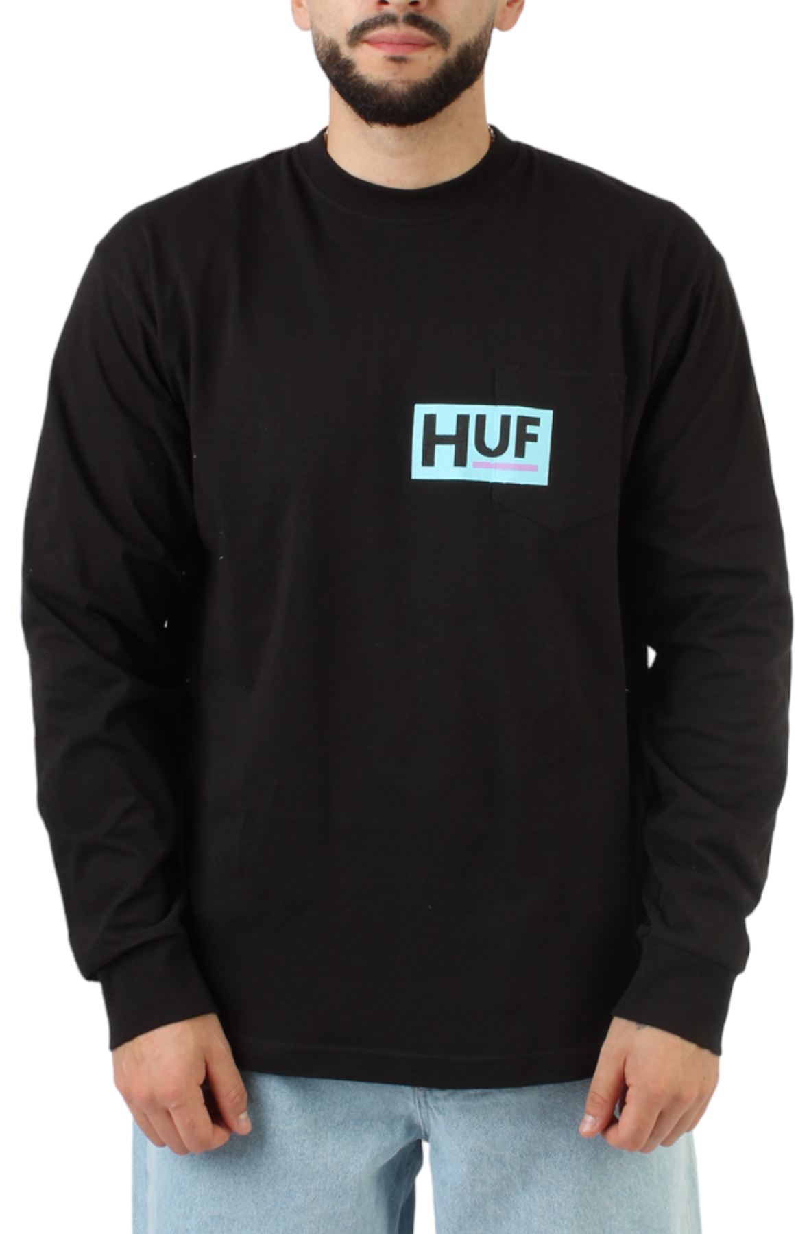 Busy Pocket Long Sleeve T-Shirt