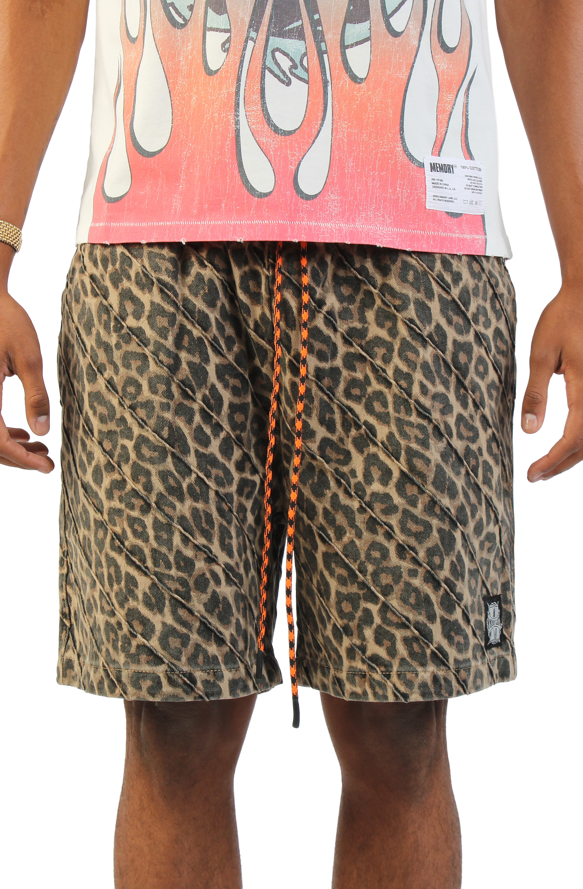 Cheetah Printed Shorts