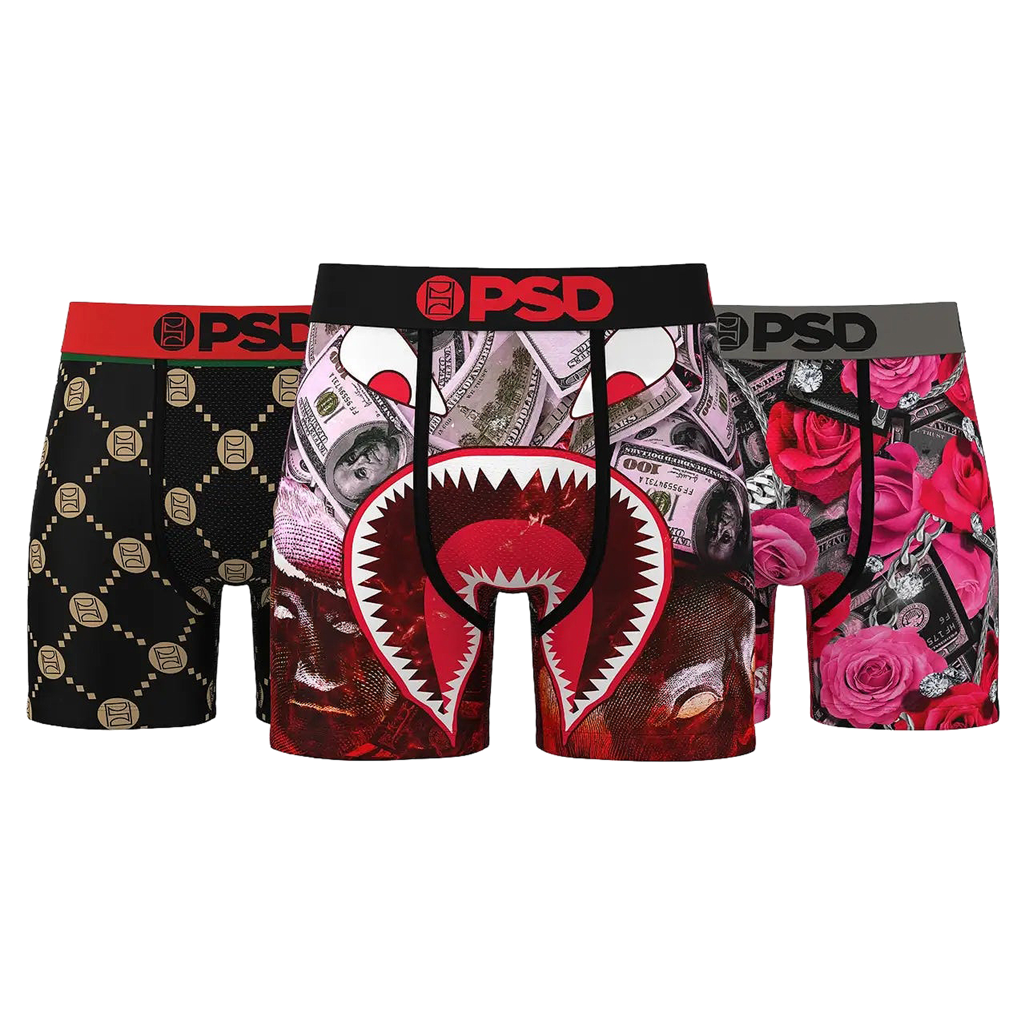 Rich Ruby 3 Pack Boxer Briefs