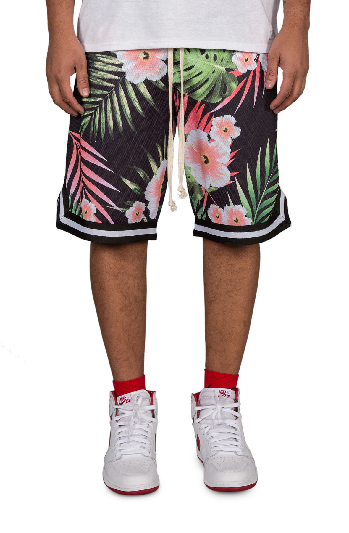 tropical basketball shorts