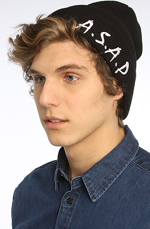 RARE A$AP ROCKY Black Winter Beanie Hat s-l400.jpg main image 3
