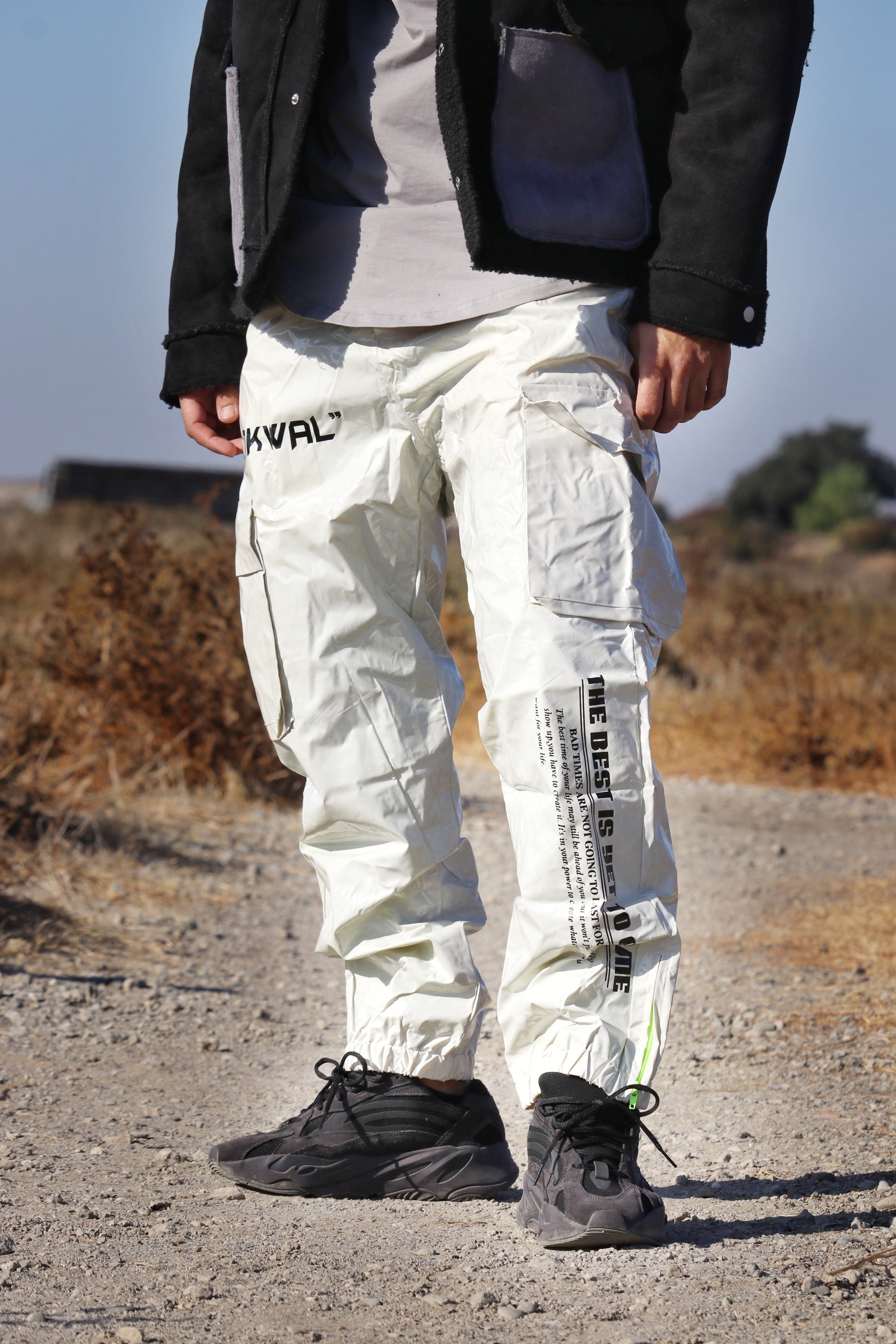 Printed Boy Kids Polyester Cargo Pant Fabric Regular Fit