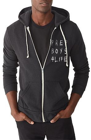 The Prep Coterie Prep Boys 4 Life Hoodie in Black