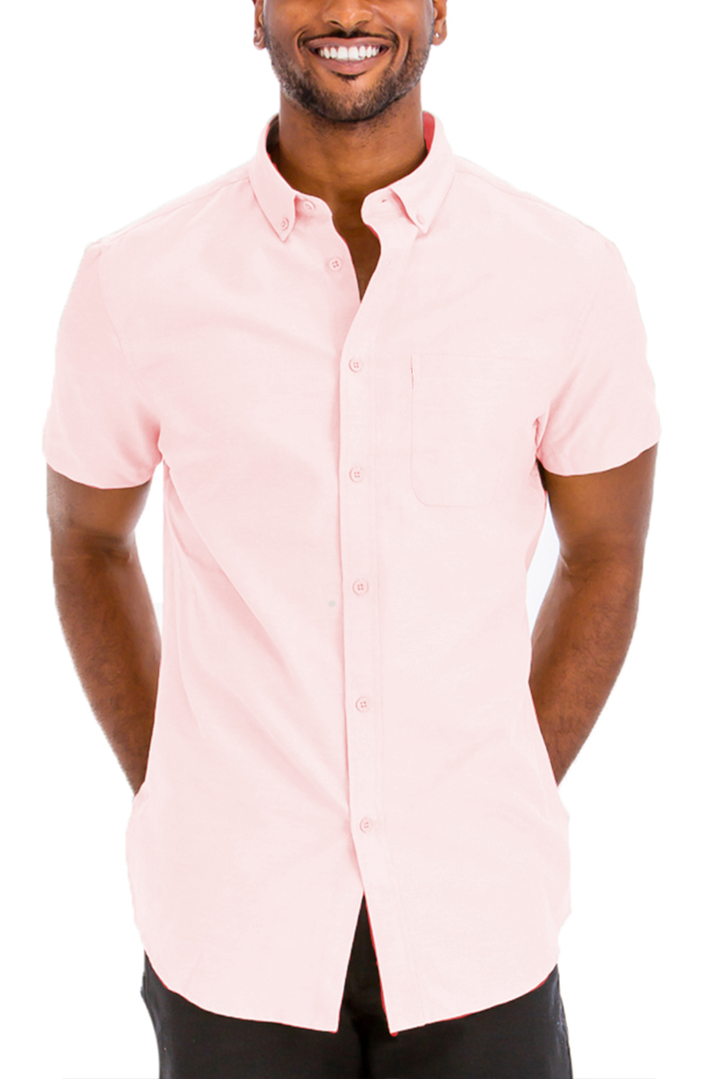 Valentines Single Pocket Button Down