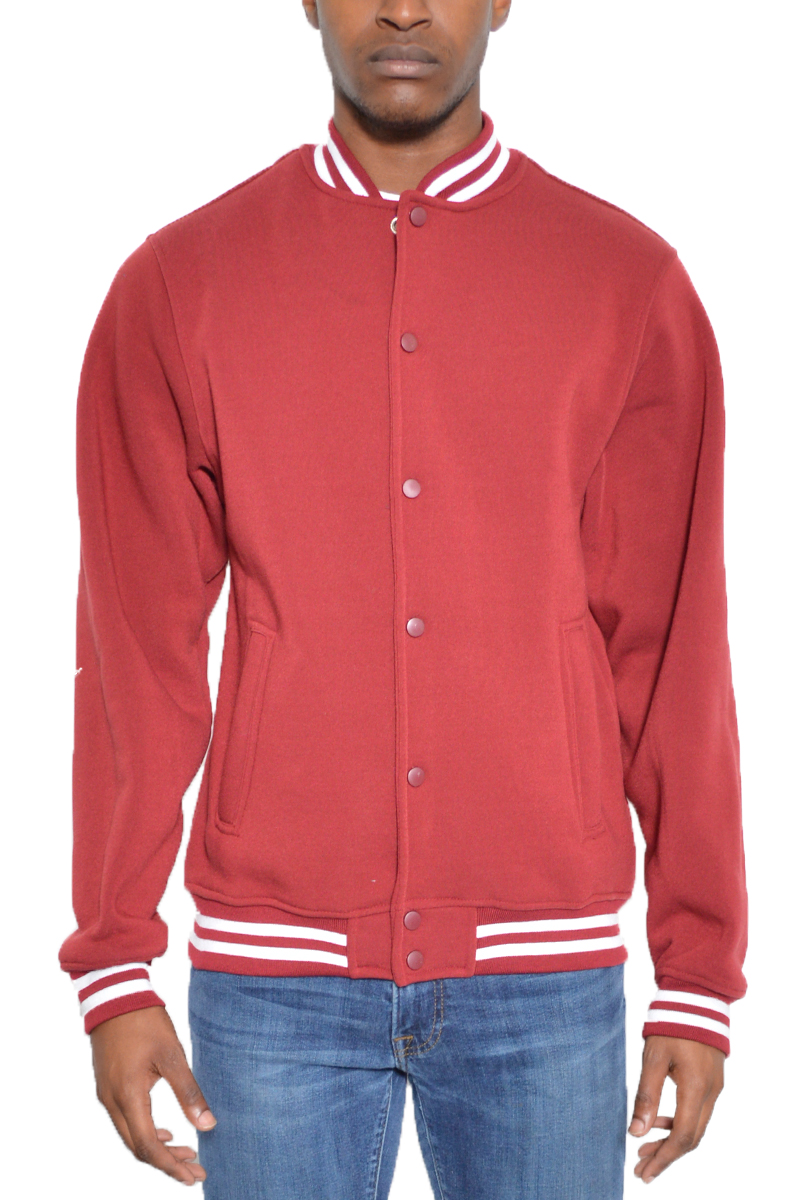 Fleece Varsity Jacket