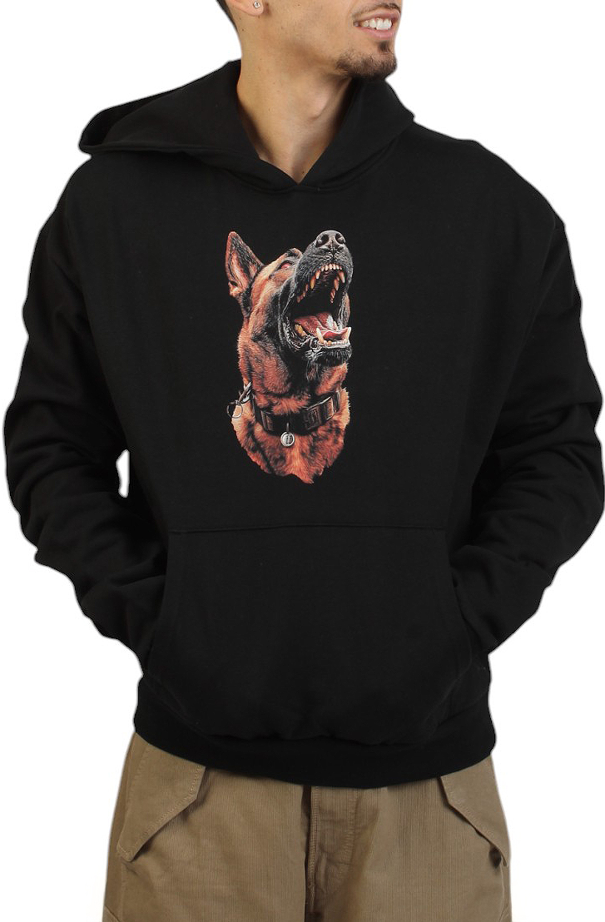 Man's Best Friend Hoodie Black