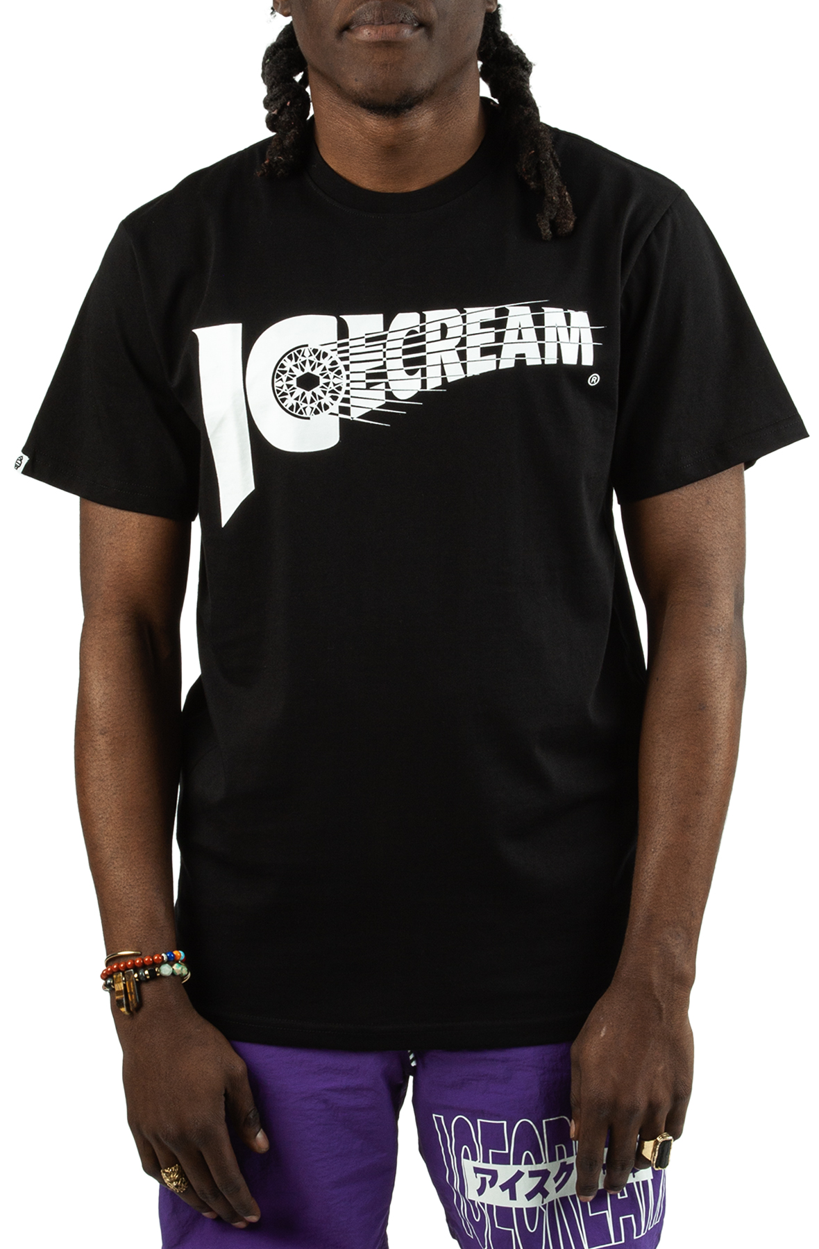 【 】icecream back print graphic Tシャツ 関送込 FREAK'S STORE/YEH ice cream バックプリント 半袖 Tシャツ