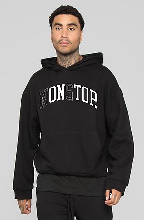 The On Top Hoodie in Black