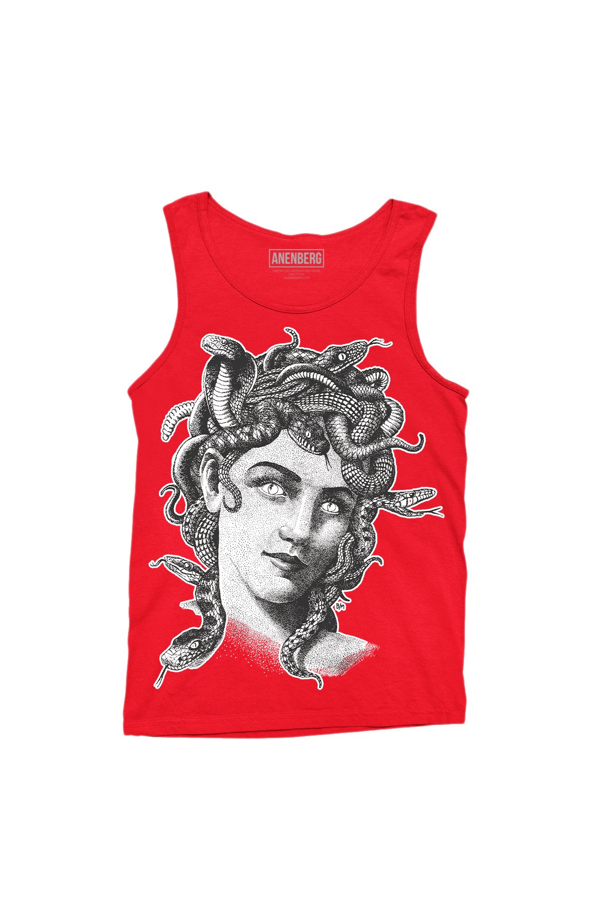 Medusa Red tank top