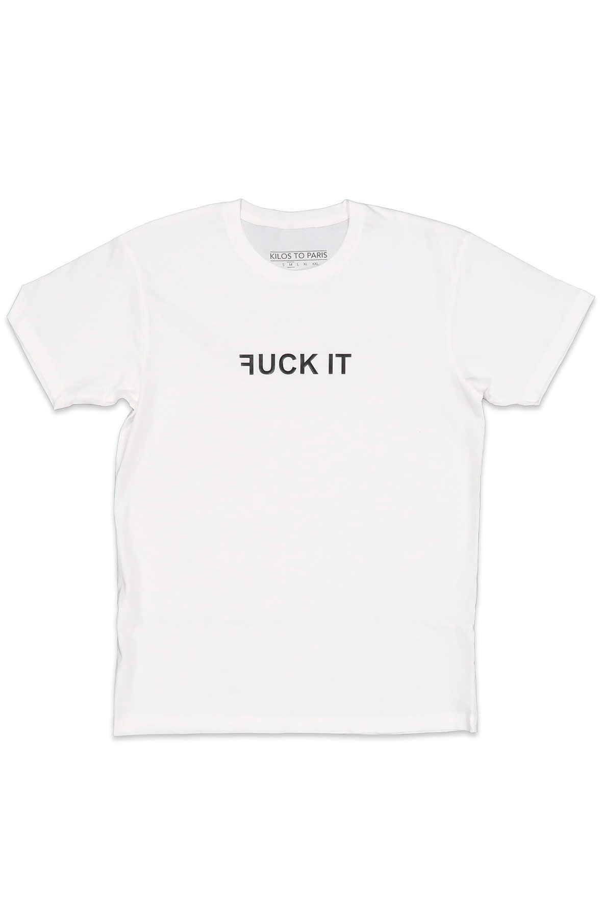 Fuck It Tee in White and Black