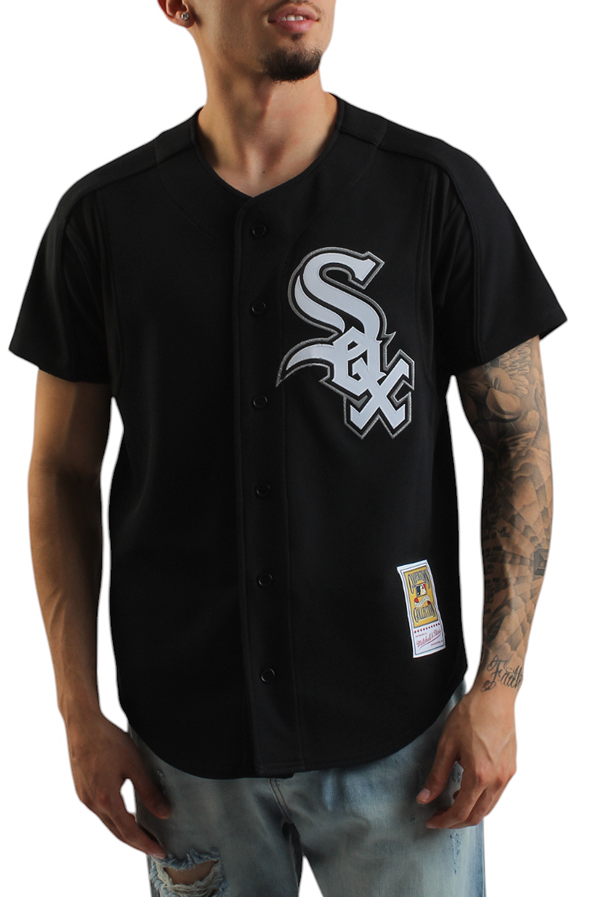 Frank Thomas Black Chicago White Sox 2005 Authentic Batting Practice Jersey