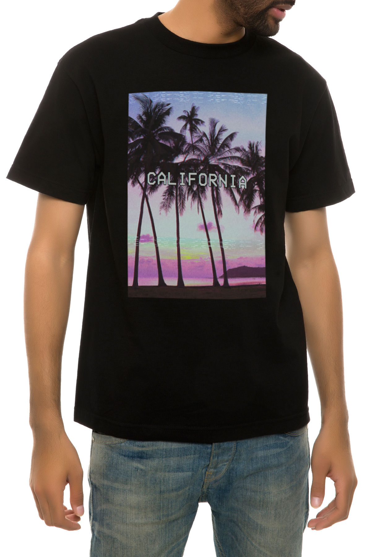 The California VHS Tee in Black