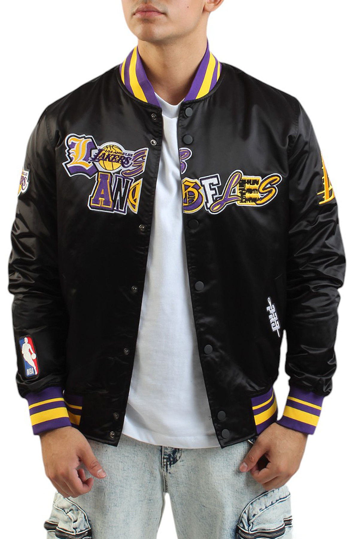 NBA LOS ANGELES LAKERS CITY RANSOM SATIN JACKET