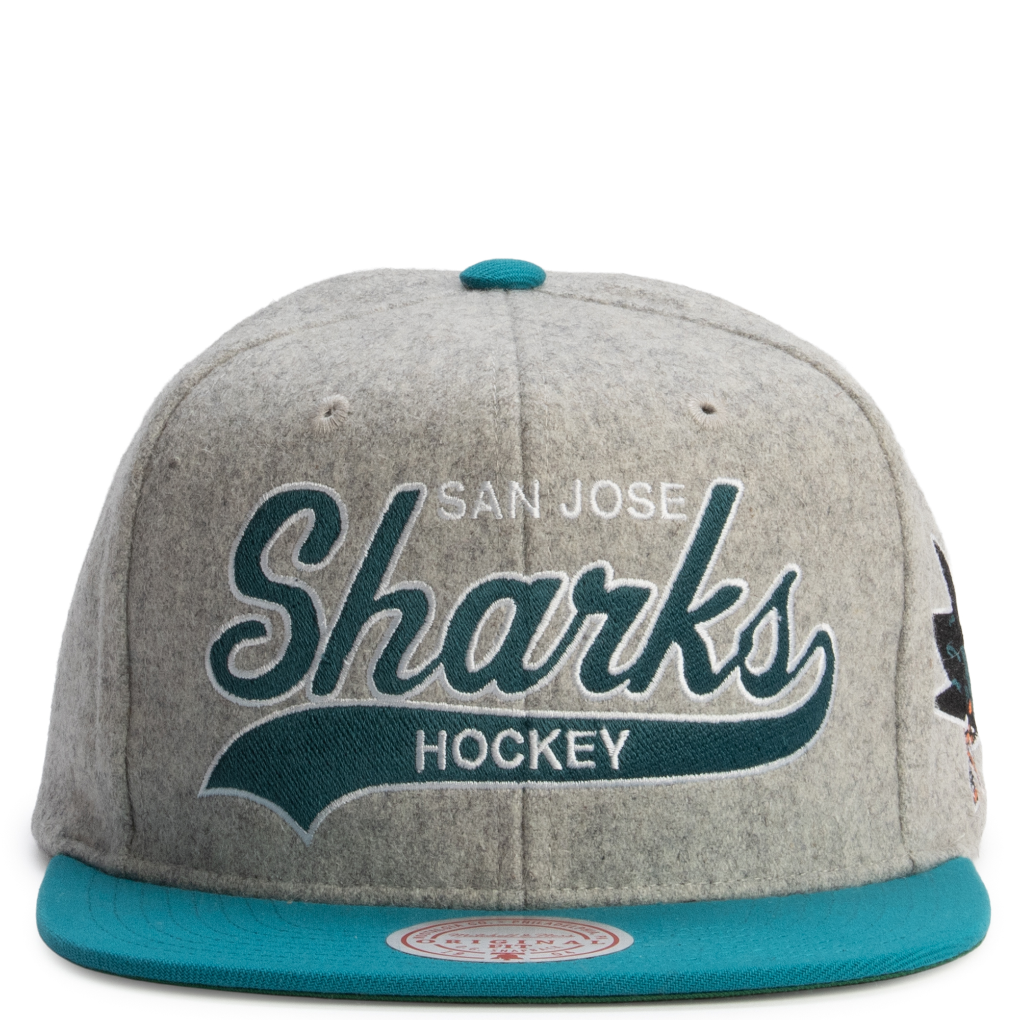 NHL San Jose Sharks Tailsweep 2.0 Melton Original Fit Snapback