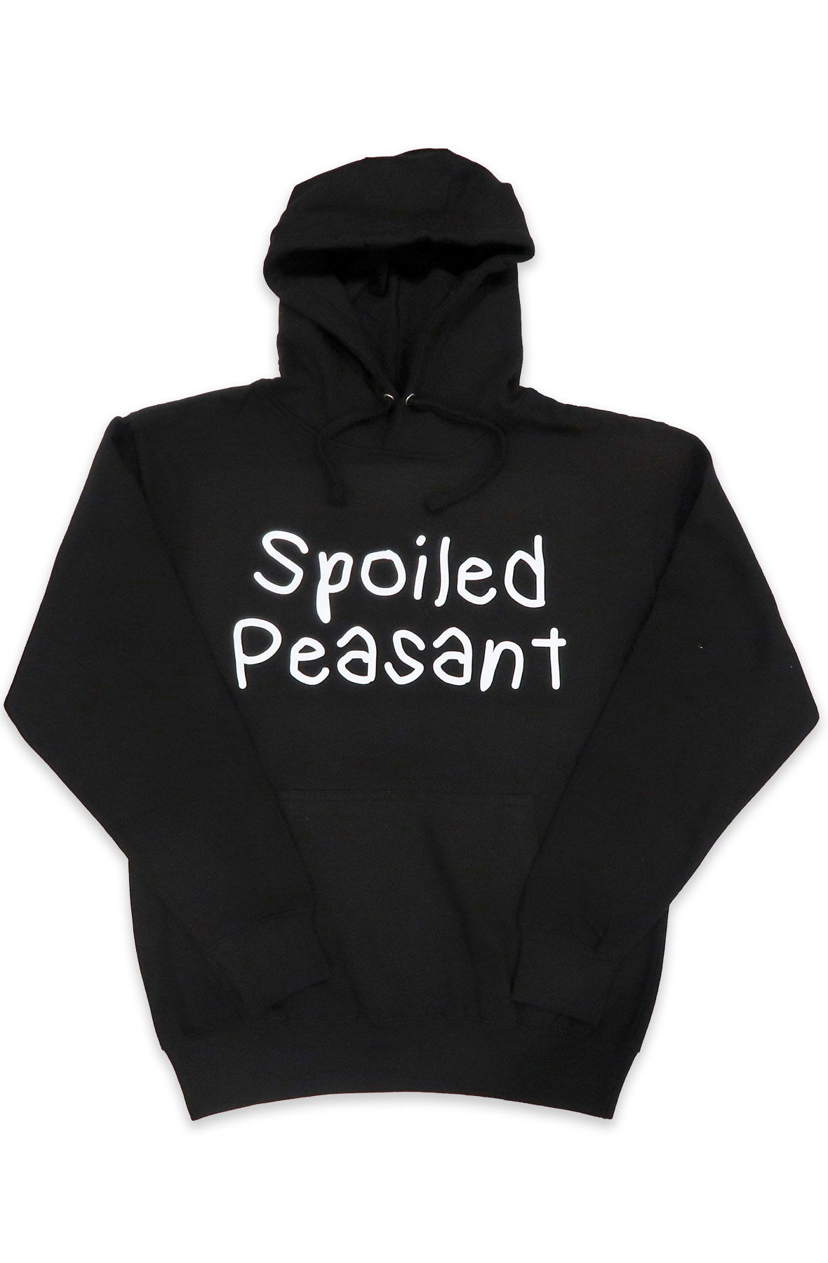 Spoiled Peasant Hoodie in Black