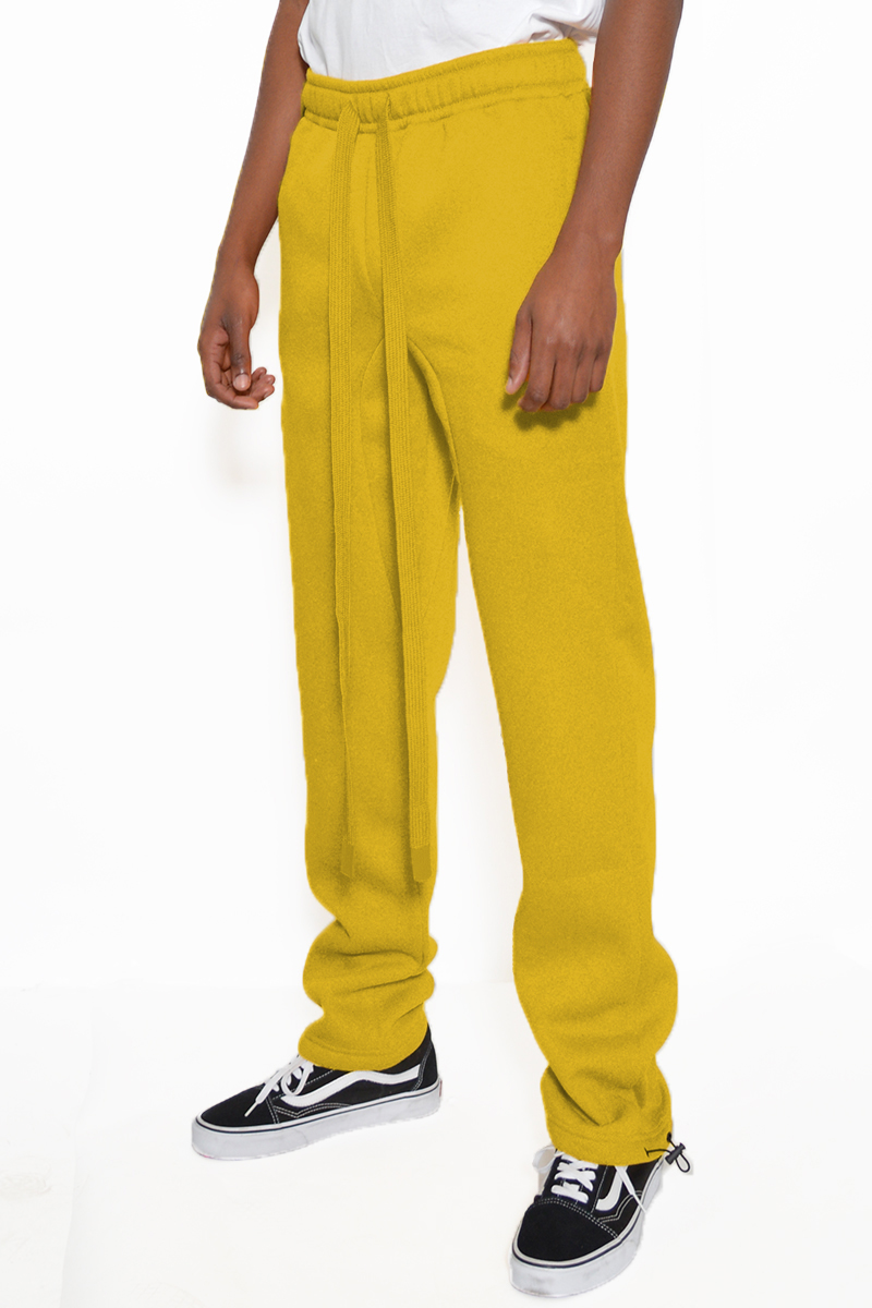 Cotton Fleece Toggle Sweats