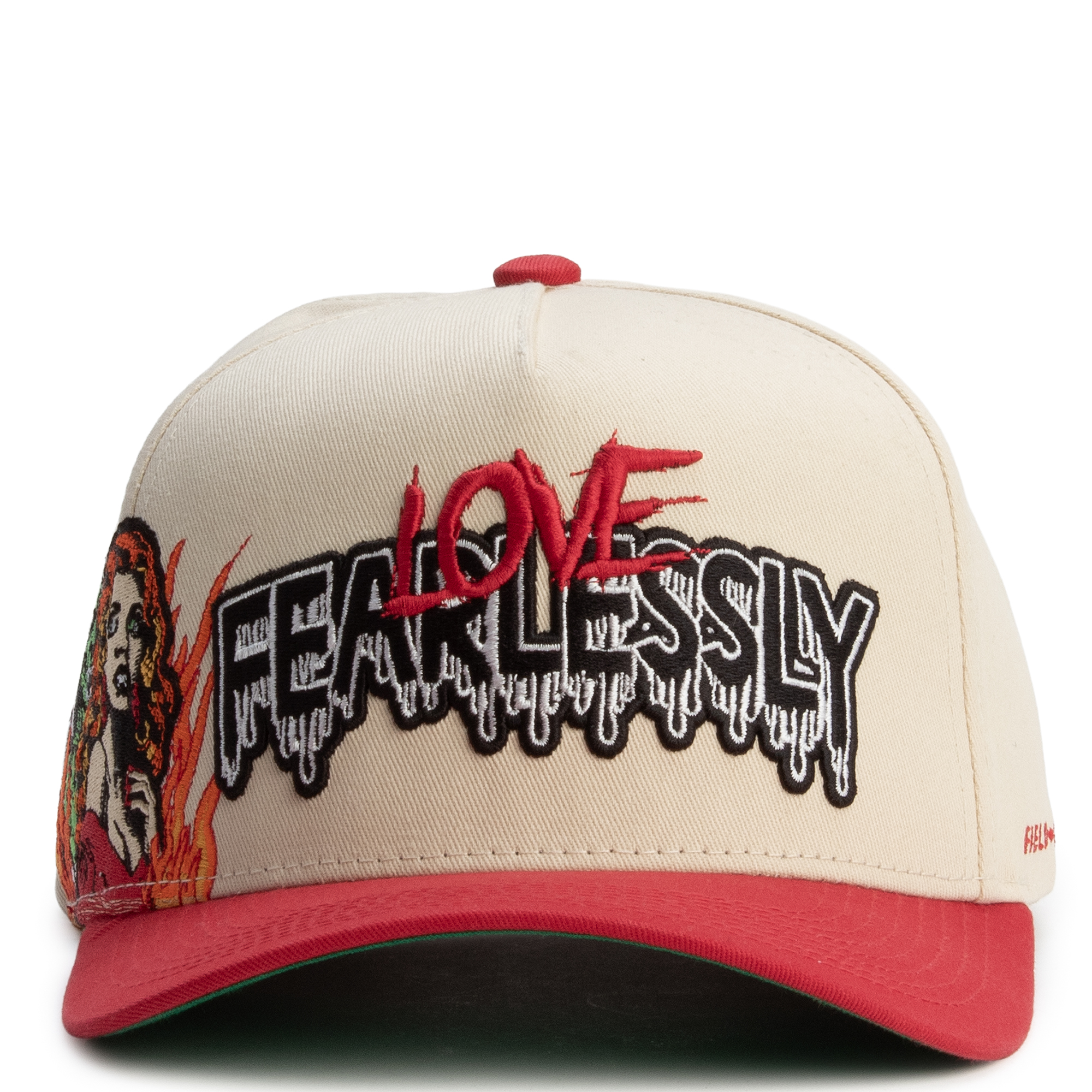 Love Fearlessly Twill Trucker Hat