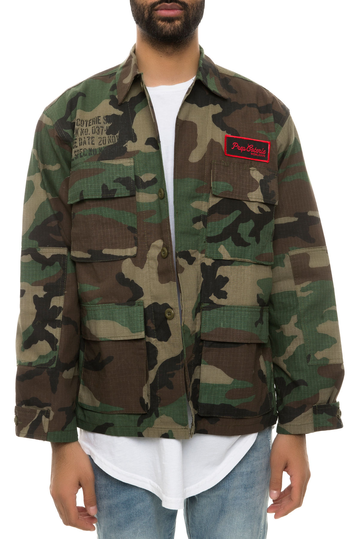 Prep Coterie Fatigue Camo Shirt