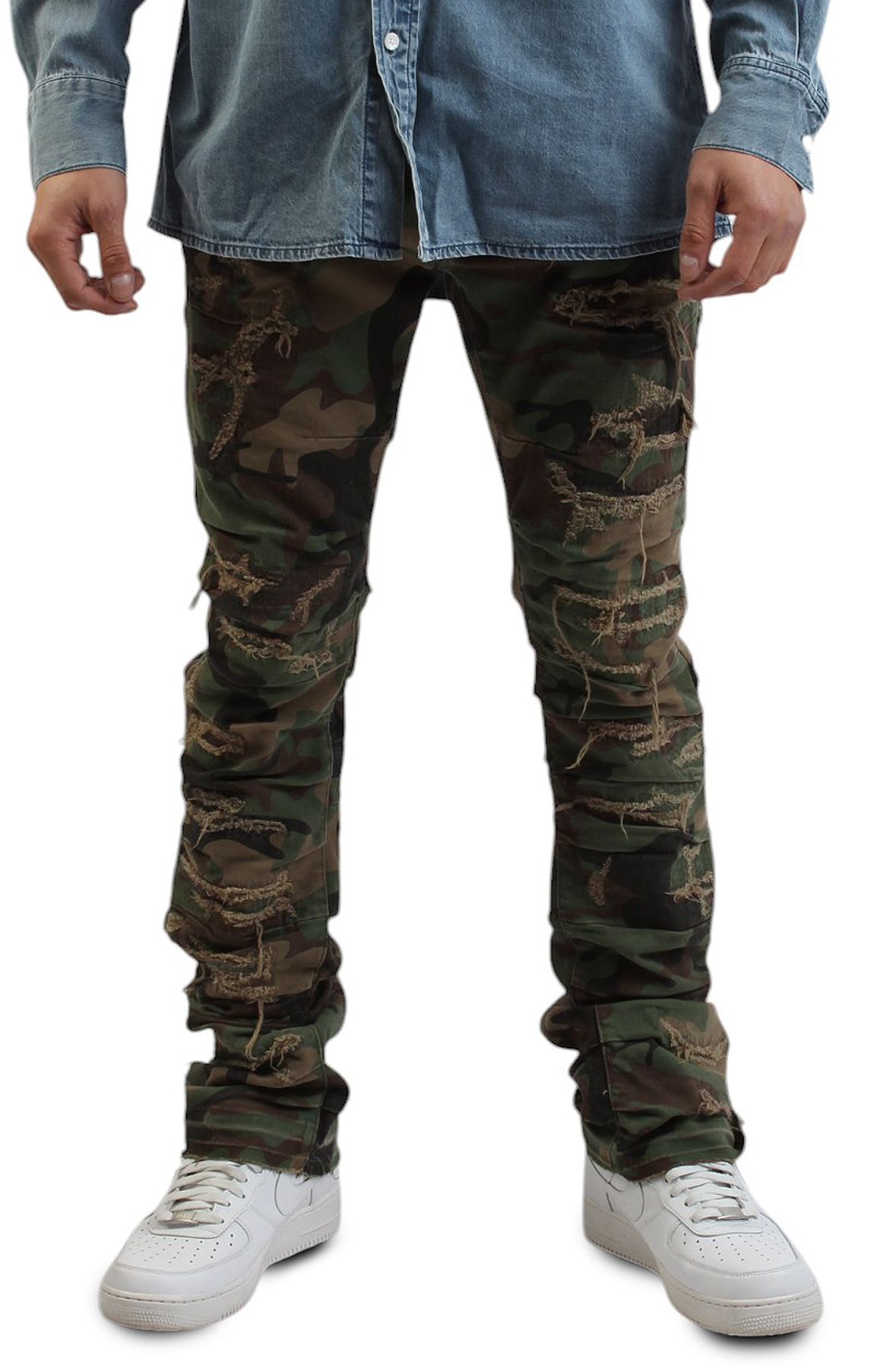 Martin Stacked Camo Pants