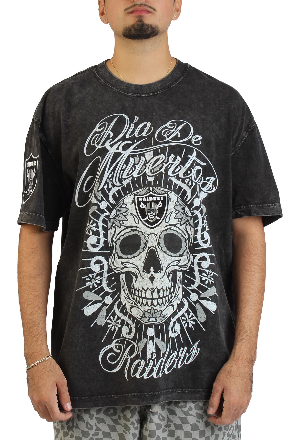 Las Vegas Raiders Dia De Muertos T-Shirt