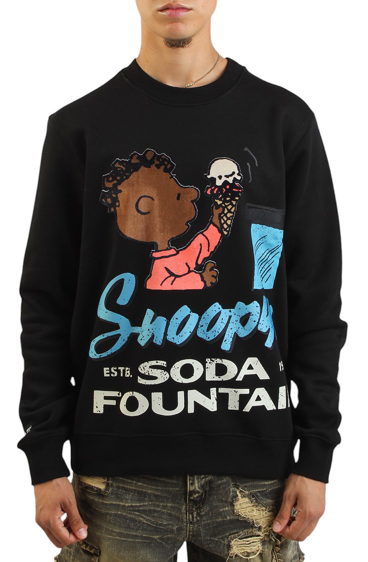 Snoopy Soda Fountain Crewneck