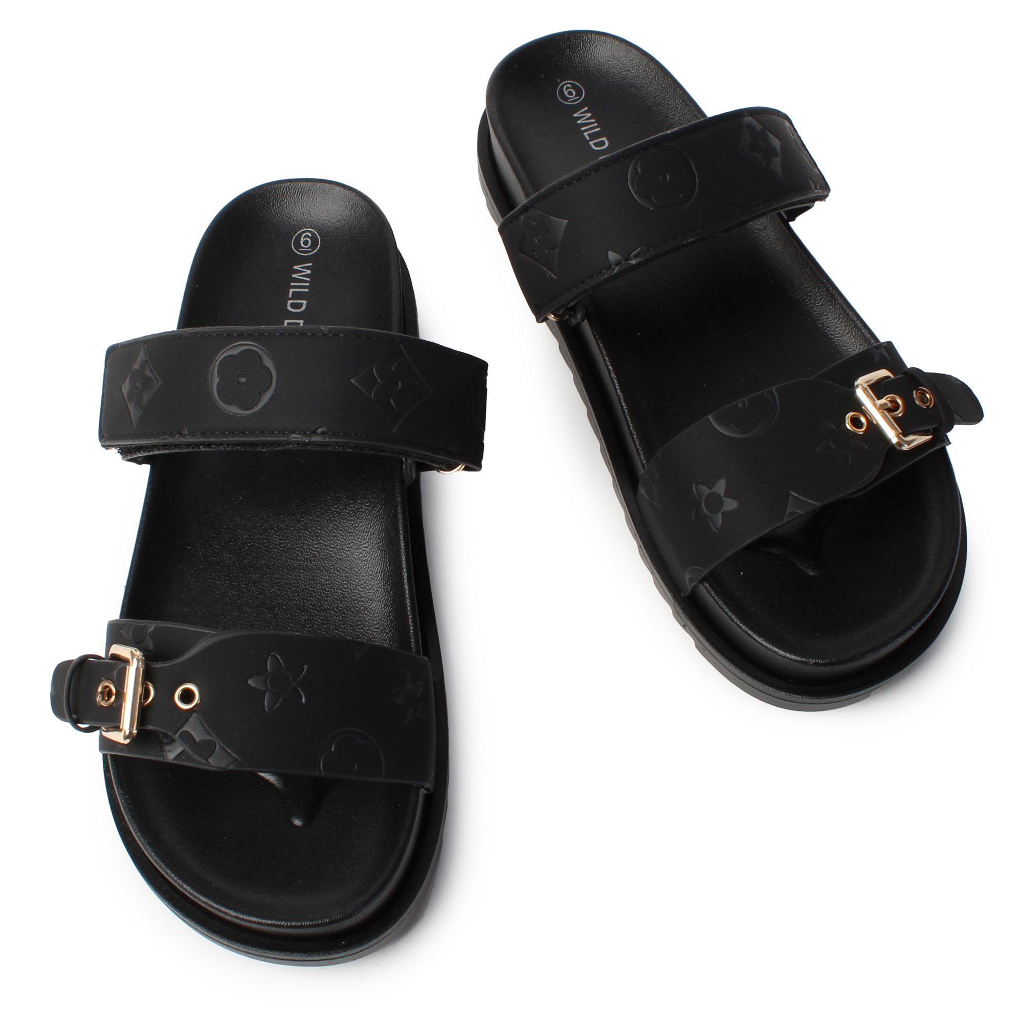 Aileen-08 Double Strap Slide