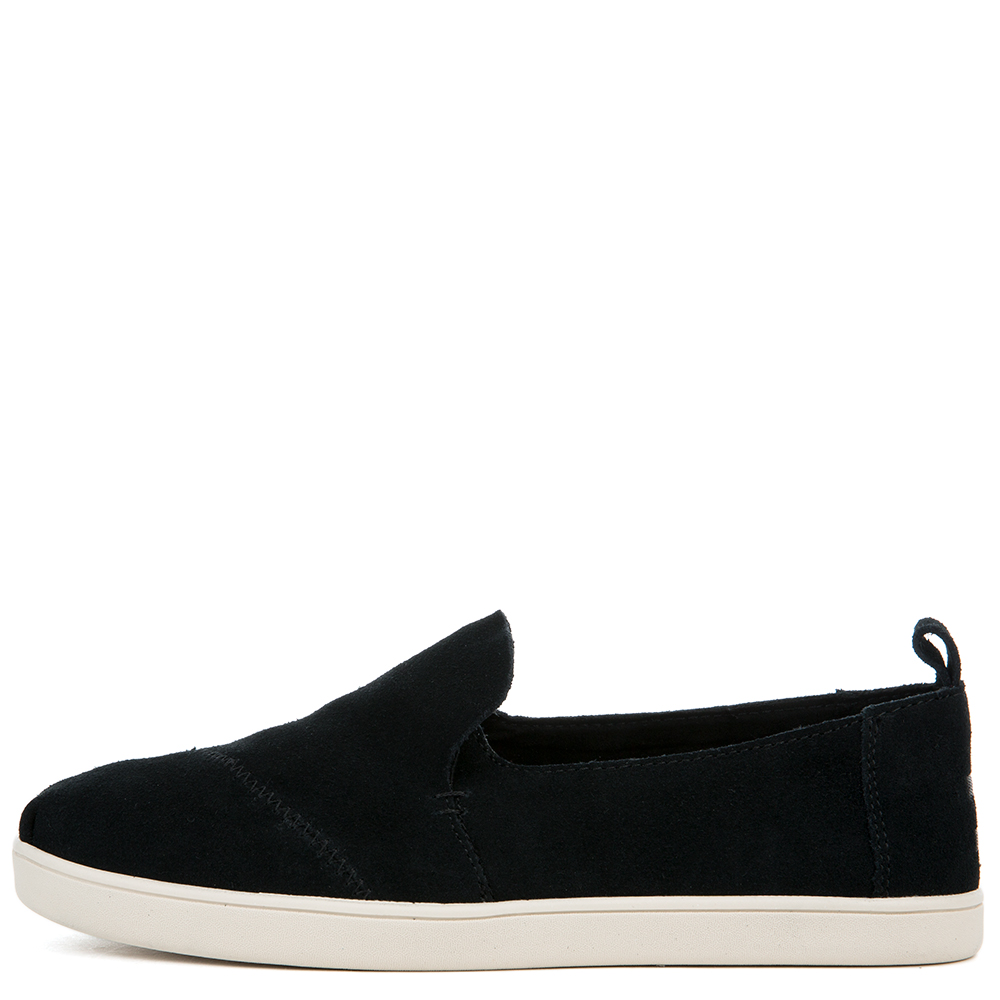 Black suede women's deconstructed 2024 alpargatas