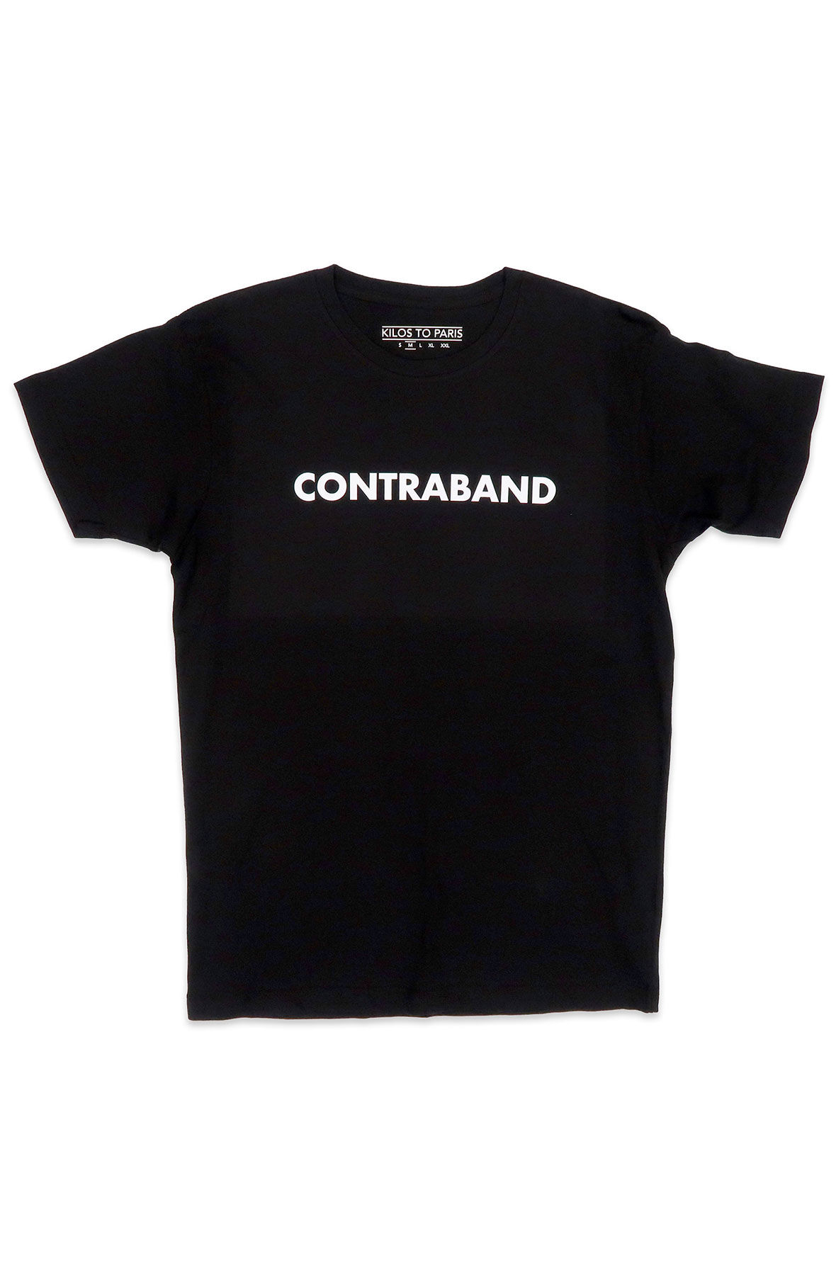 Contraband Basic Tee in Black and White