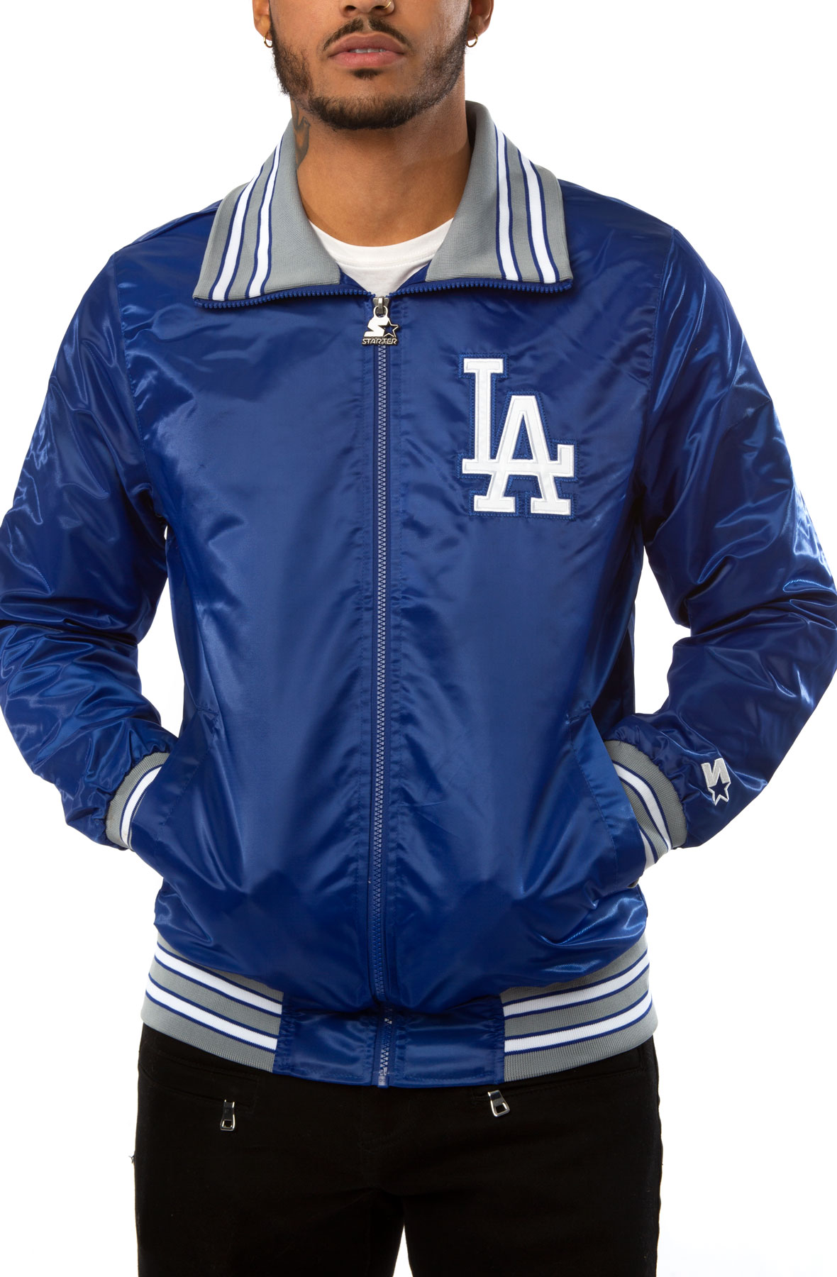 STARTER Los Angeles Dodgers Varsity Jacket LSZ50932LAD - Karmaloop