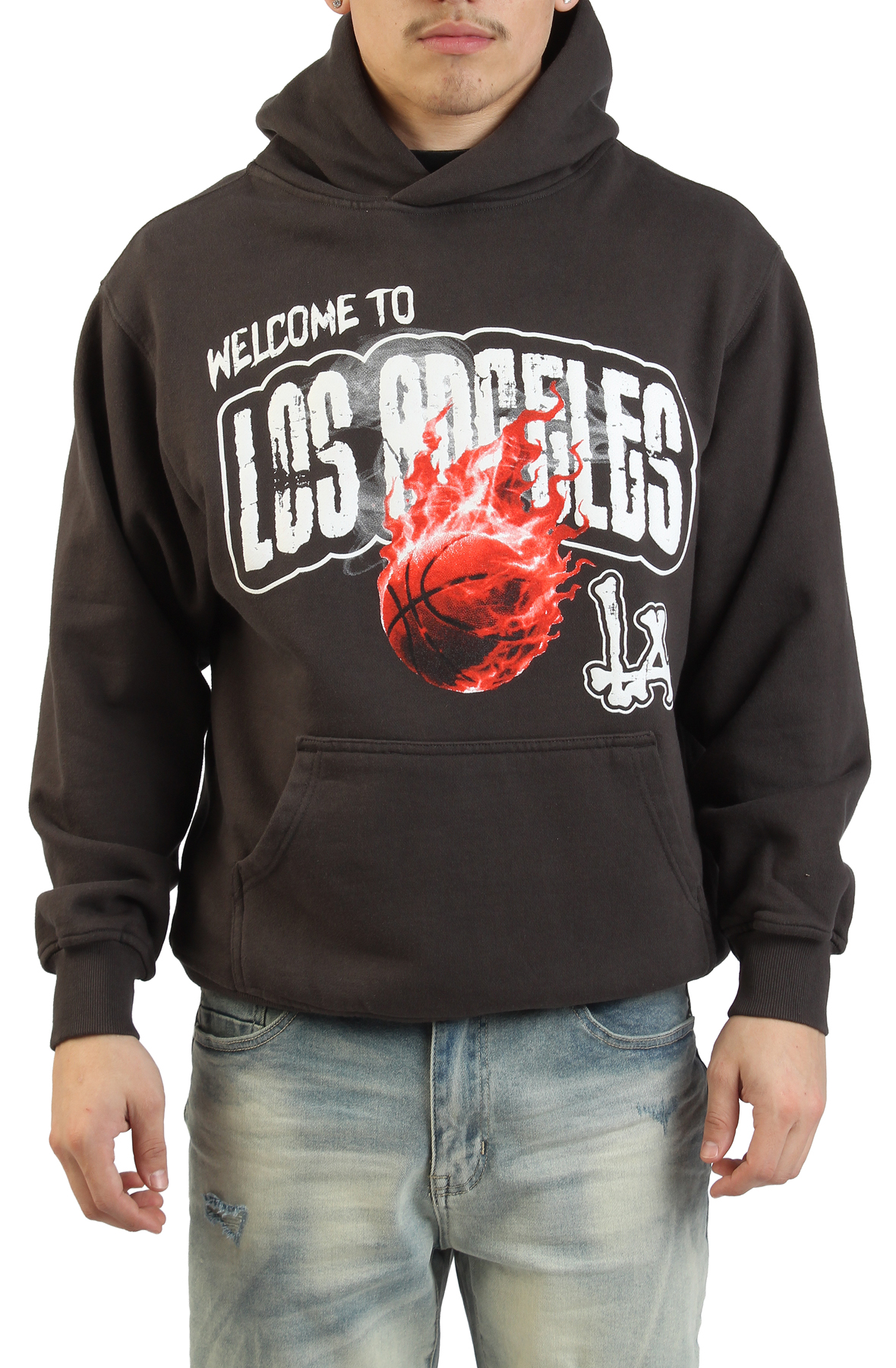 Infrared Flaming LA Hoodie