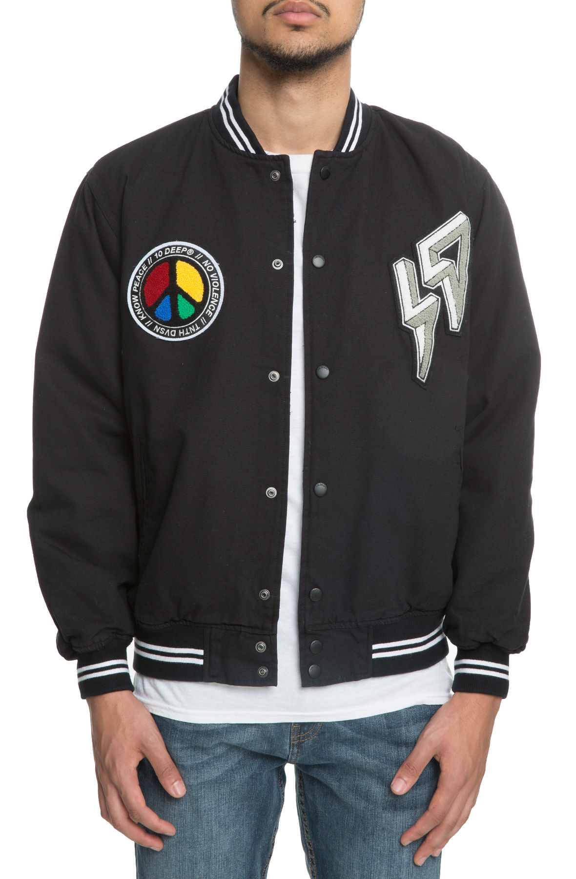 10 deep varsity jacket