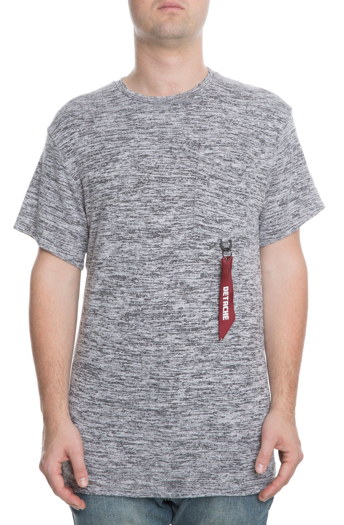 The Urchin Tee in Grey Marle
