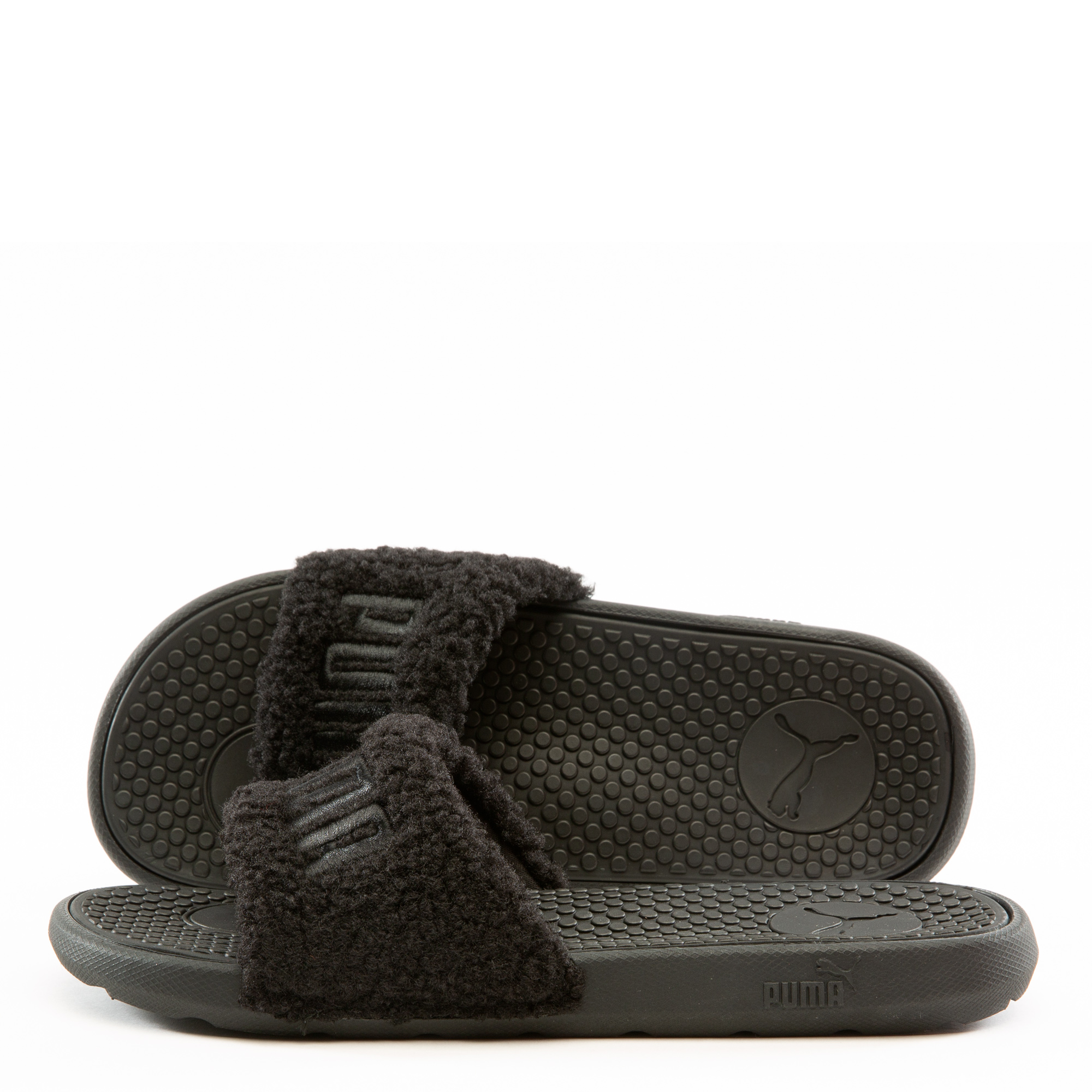 Puma discount sherpa slides