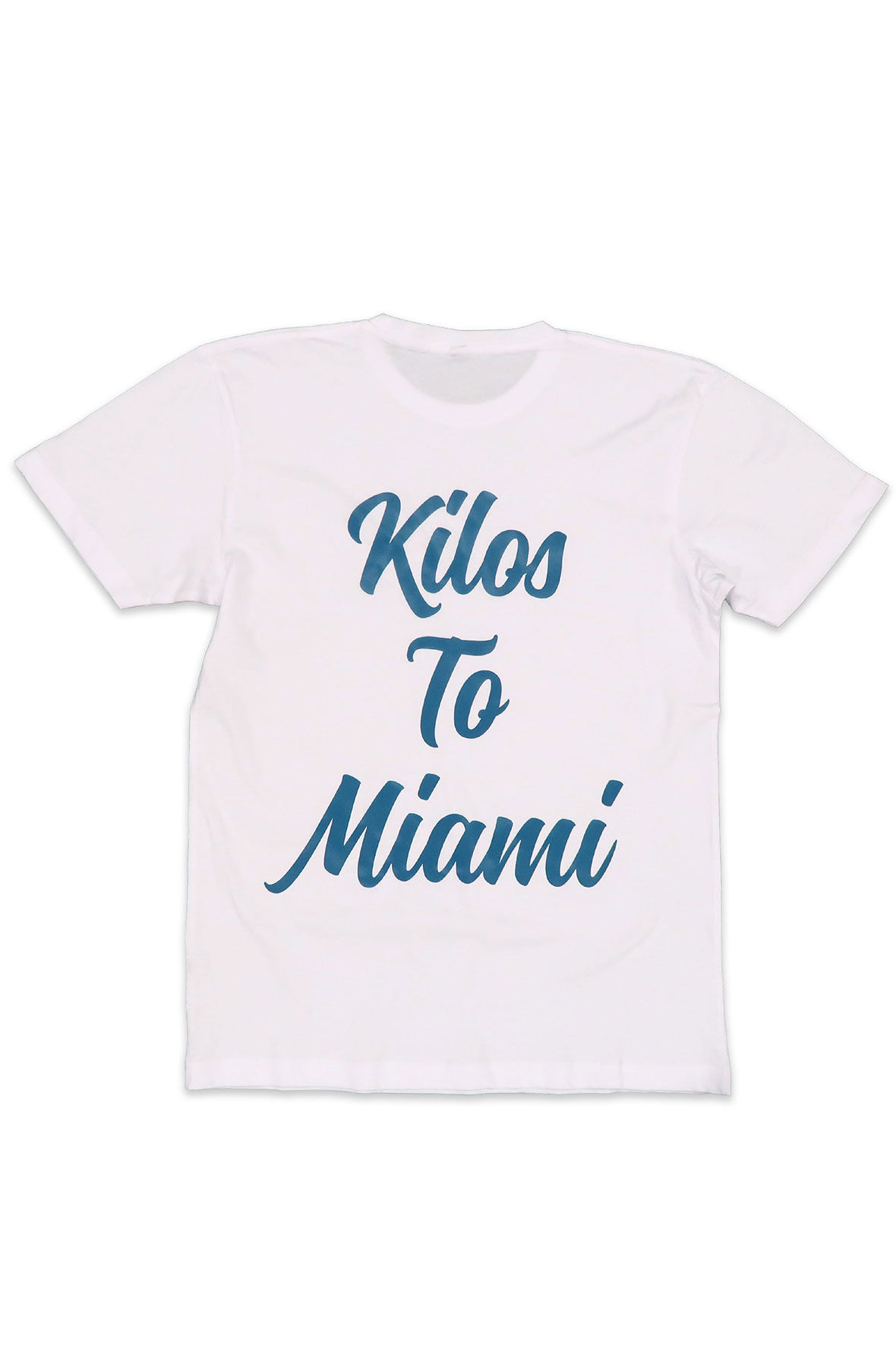 Kilos To Miami Tee in White