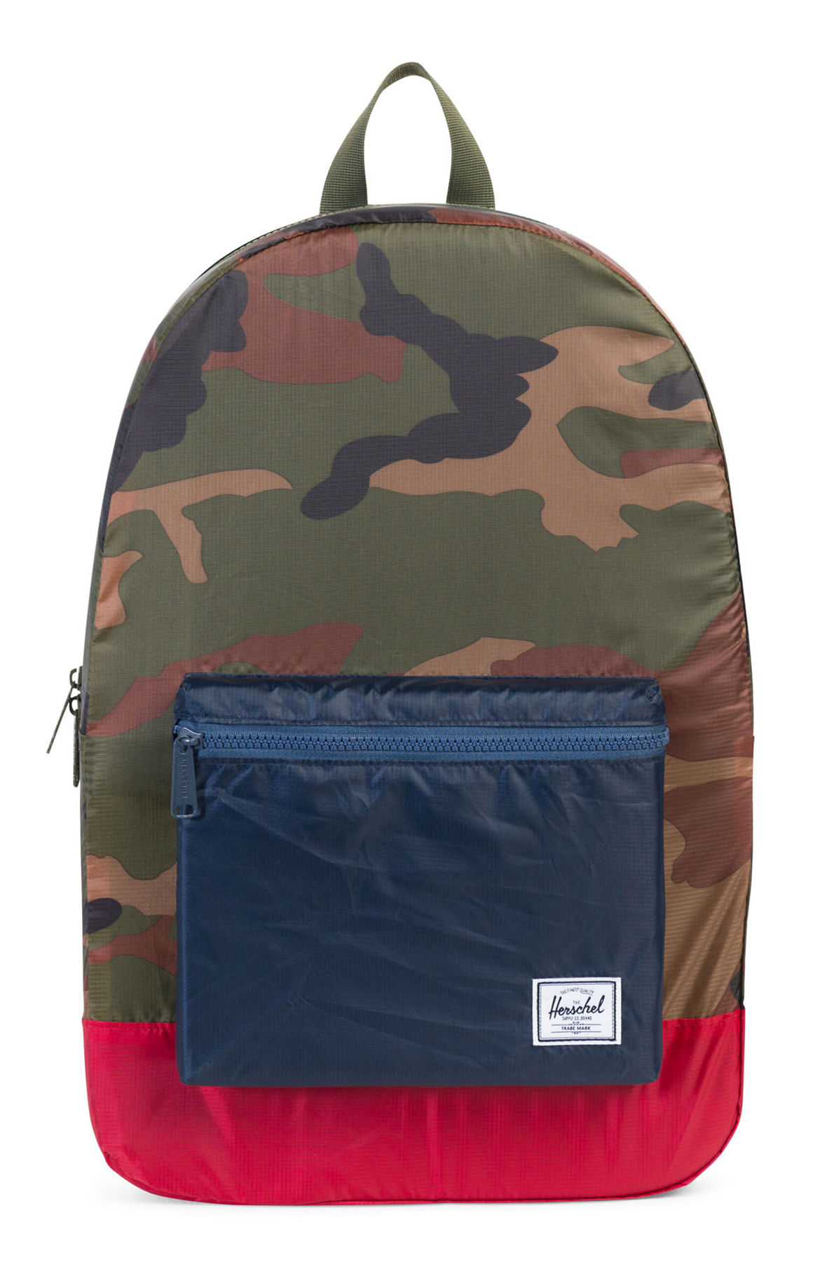 Herschel backpack camo blue cheap red