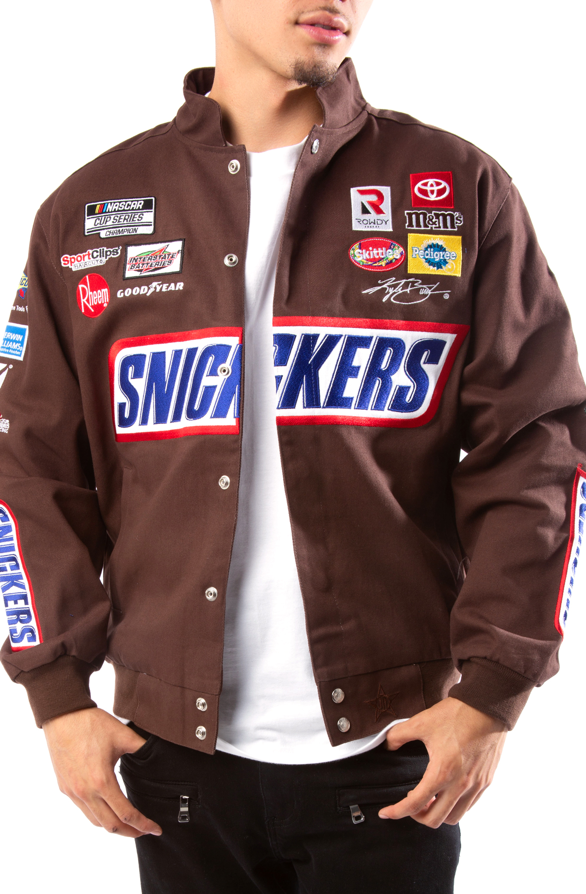 JH DESIGN Snickers Racing Jacket KYB303SN10BRN - Karmaloop